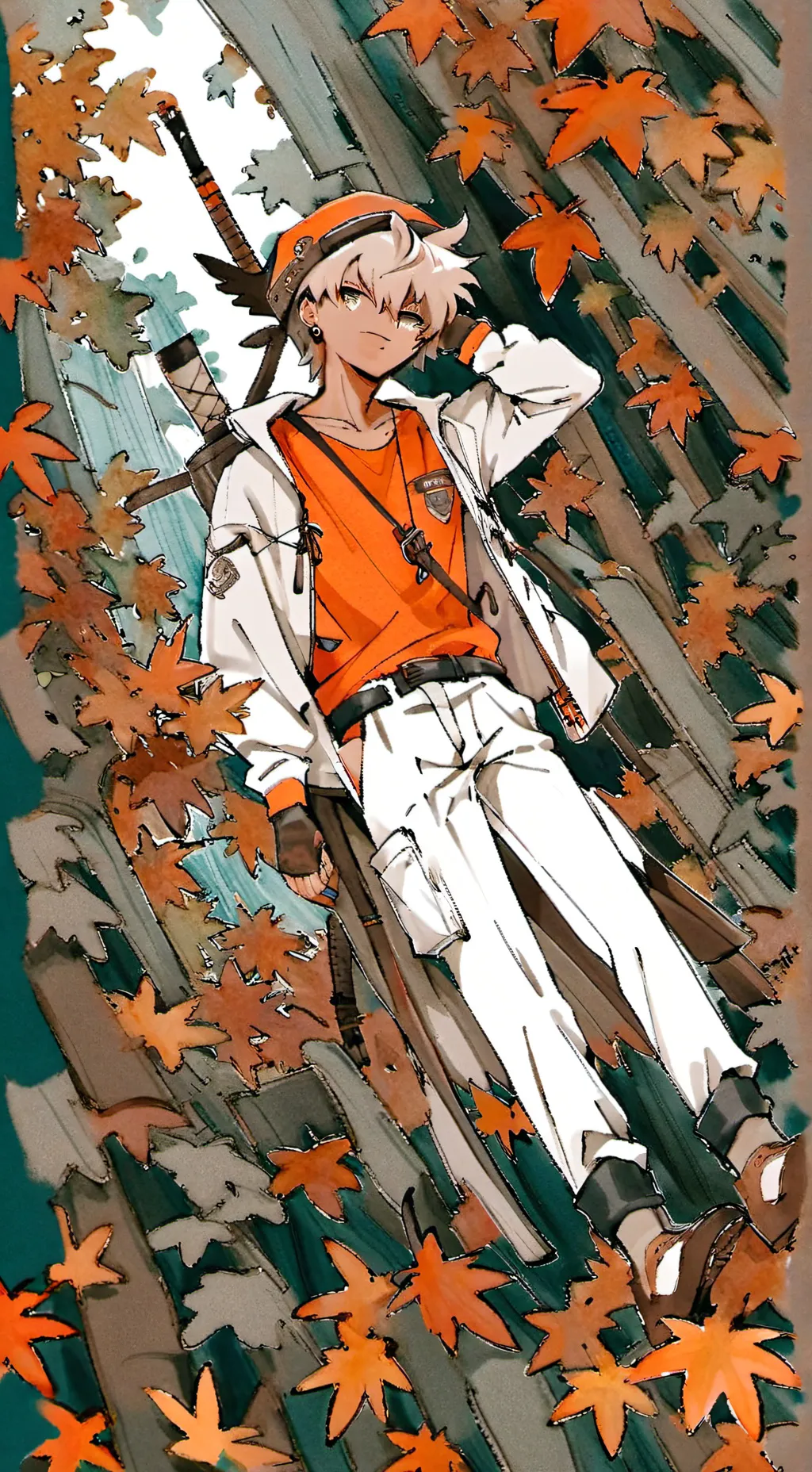 ai character: Bakusquad or deku background