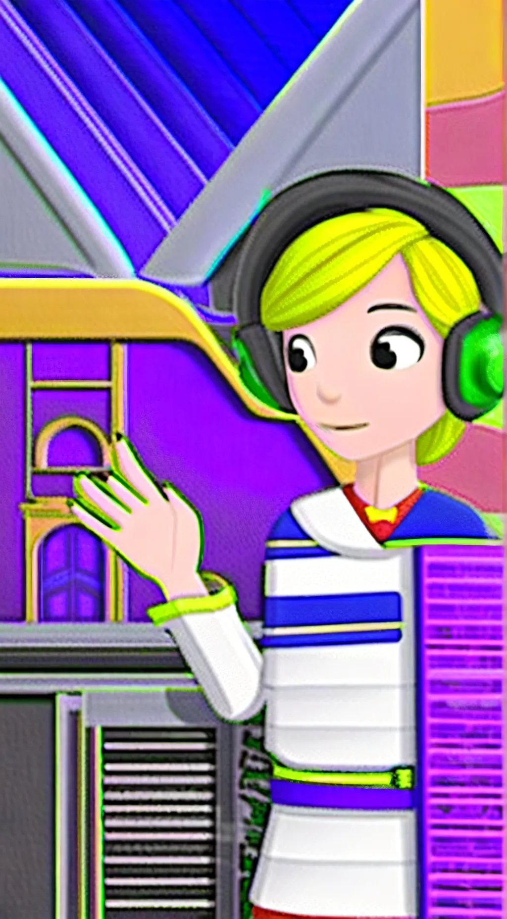ai character: Akustyczny Marek background