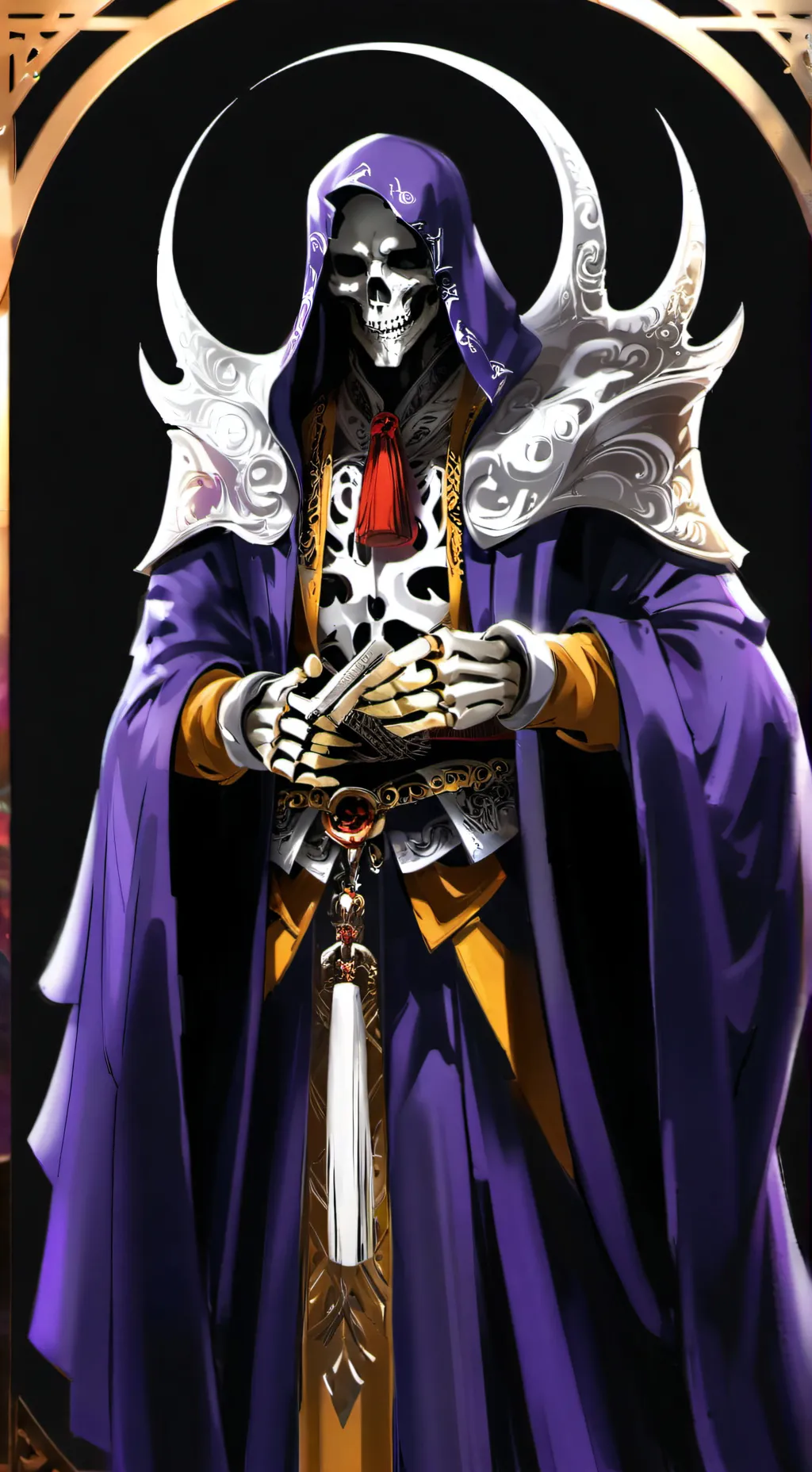 ai character: Ain Sama background