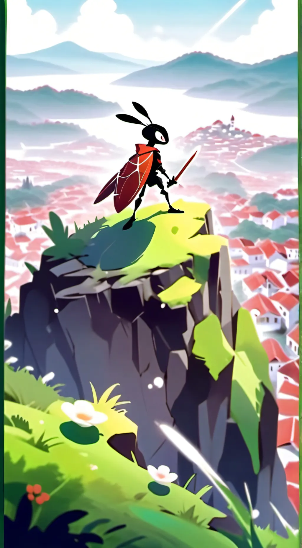 ai character: Bug dnd background