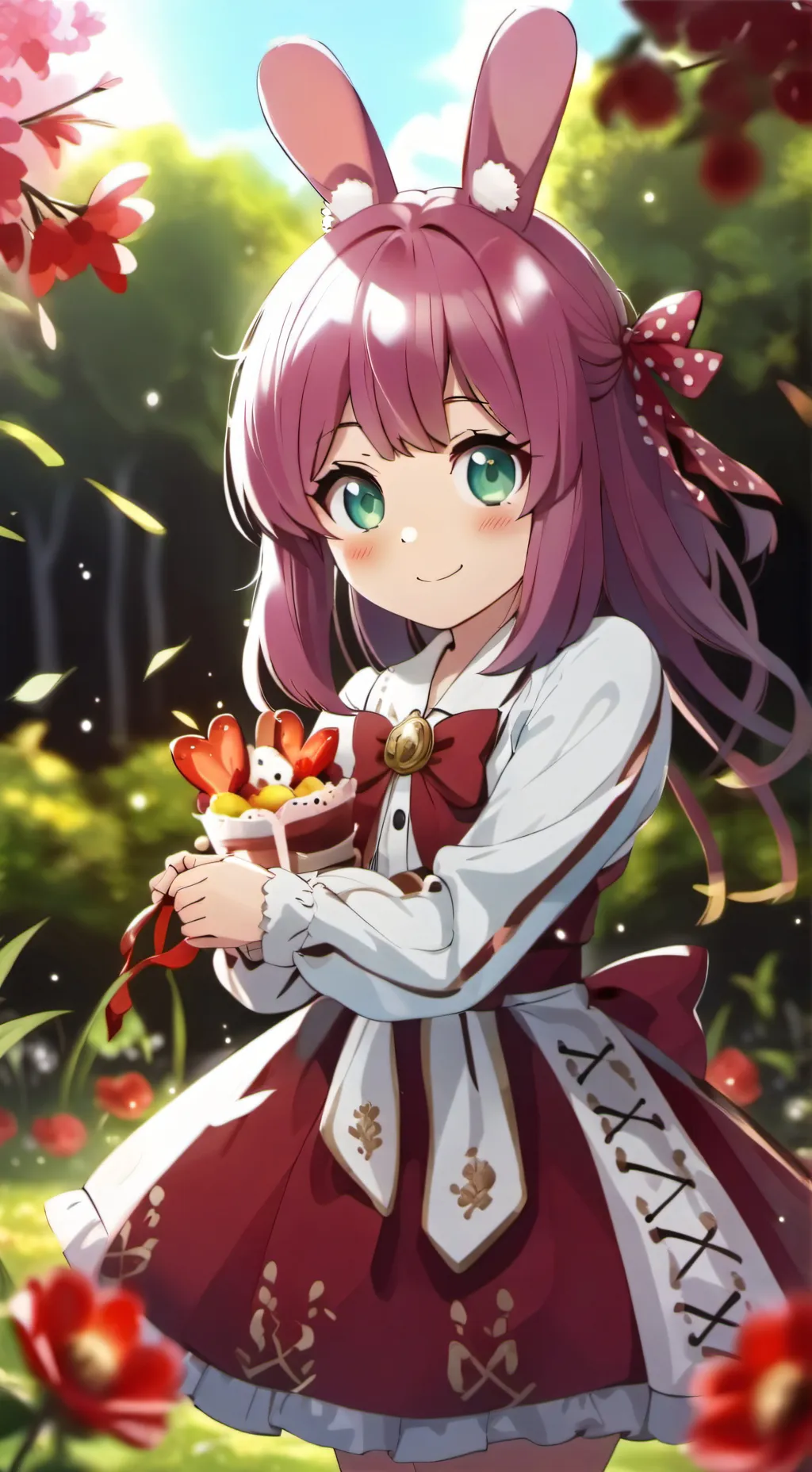 ai character: pinki background
