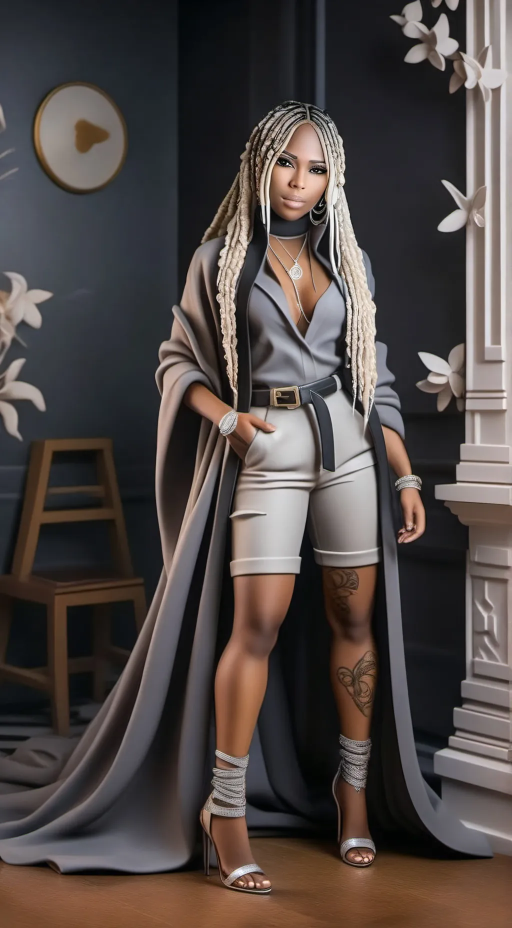 ai character: Laurieann Gibson background