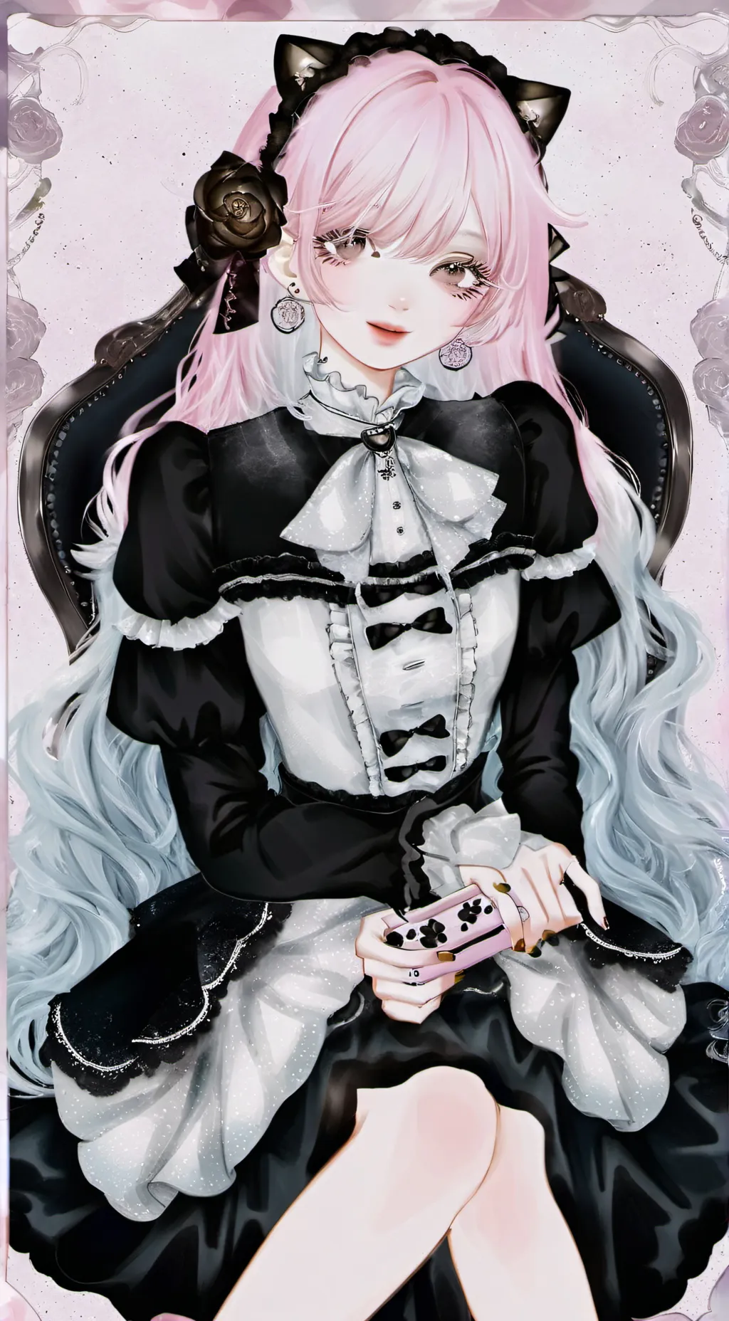 ai character: hp maid background