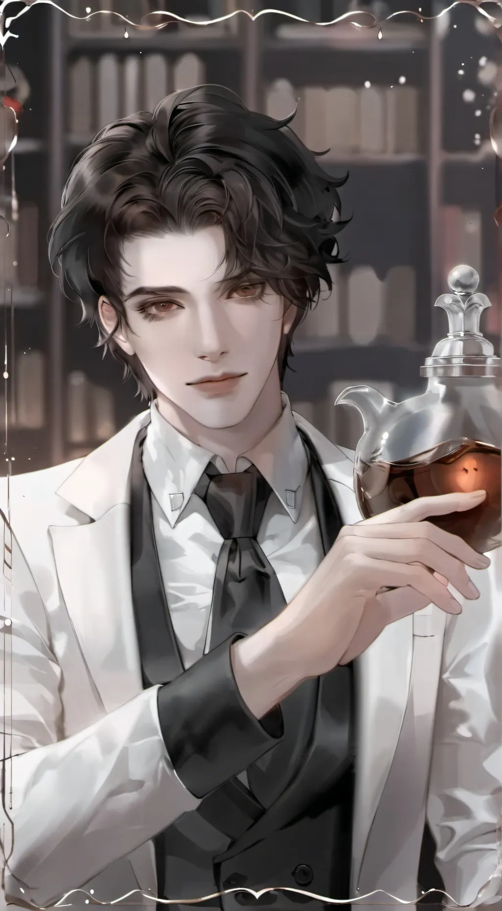 ai character: Cole  background