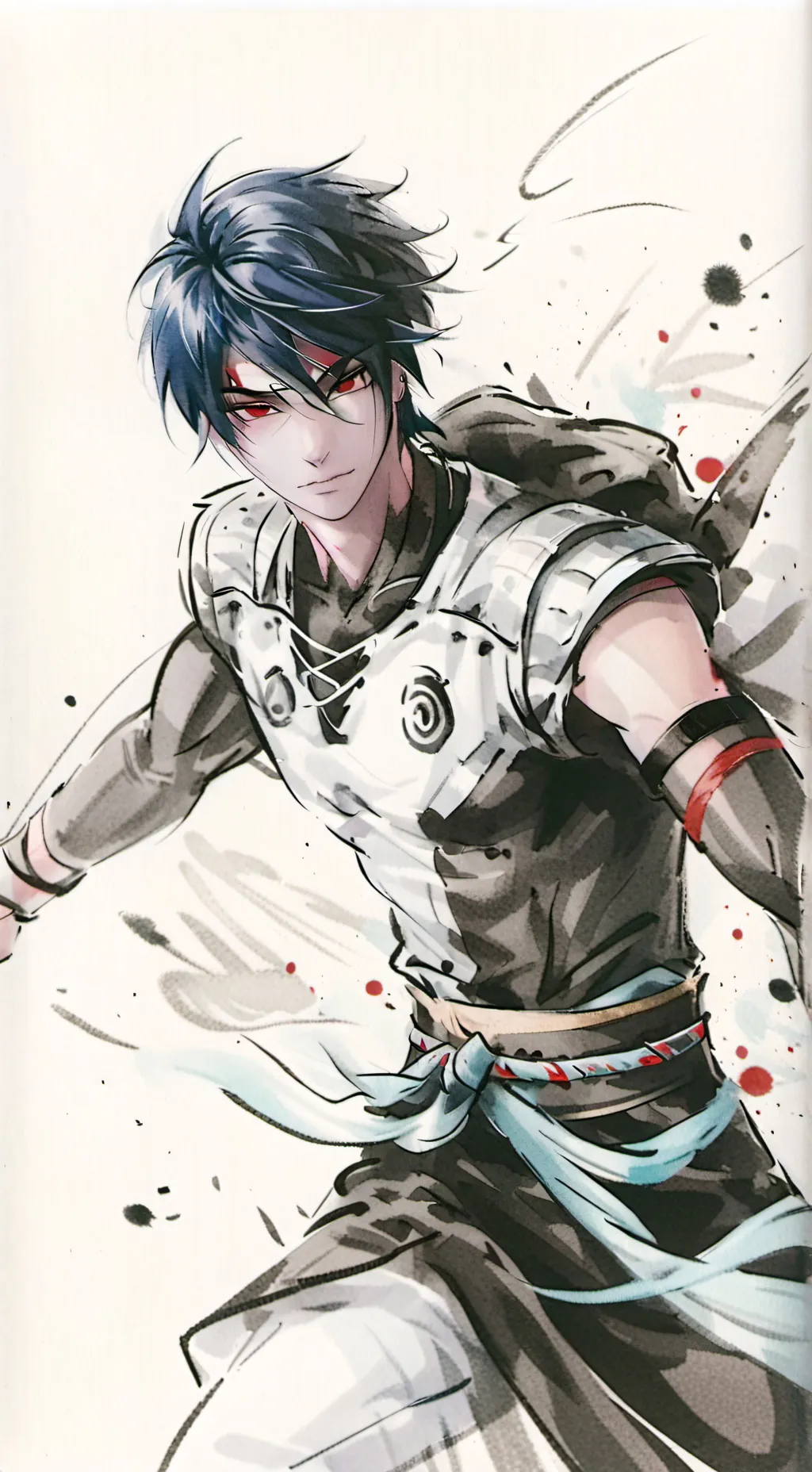 ai character: PEACE background