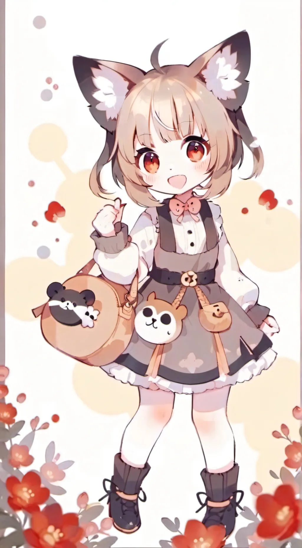 ai character: Tina adriana background