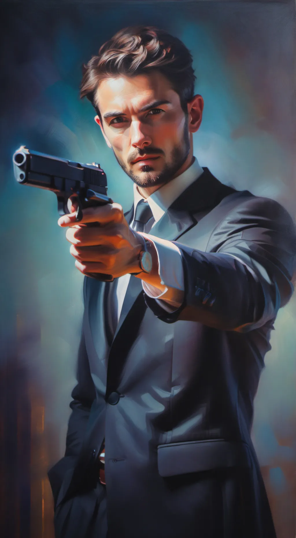 ai character: policy of truth background