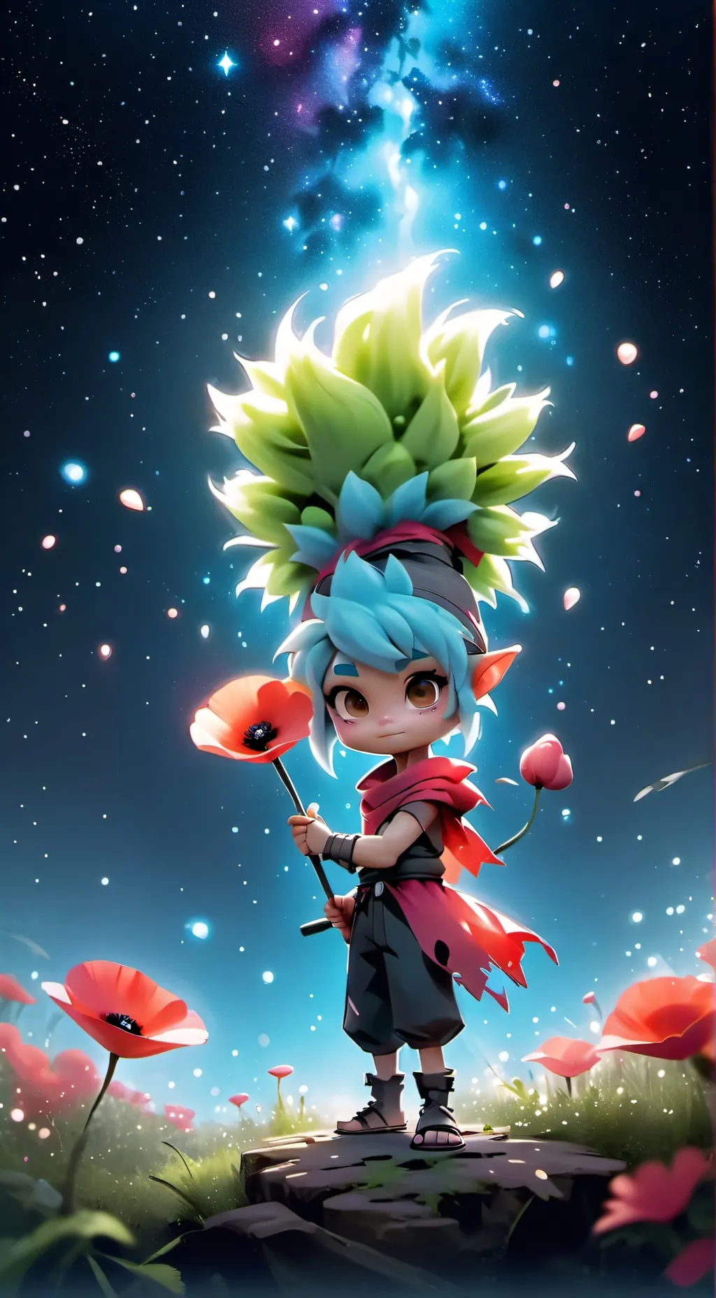 ai character: Trolls  background