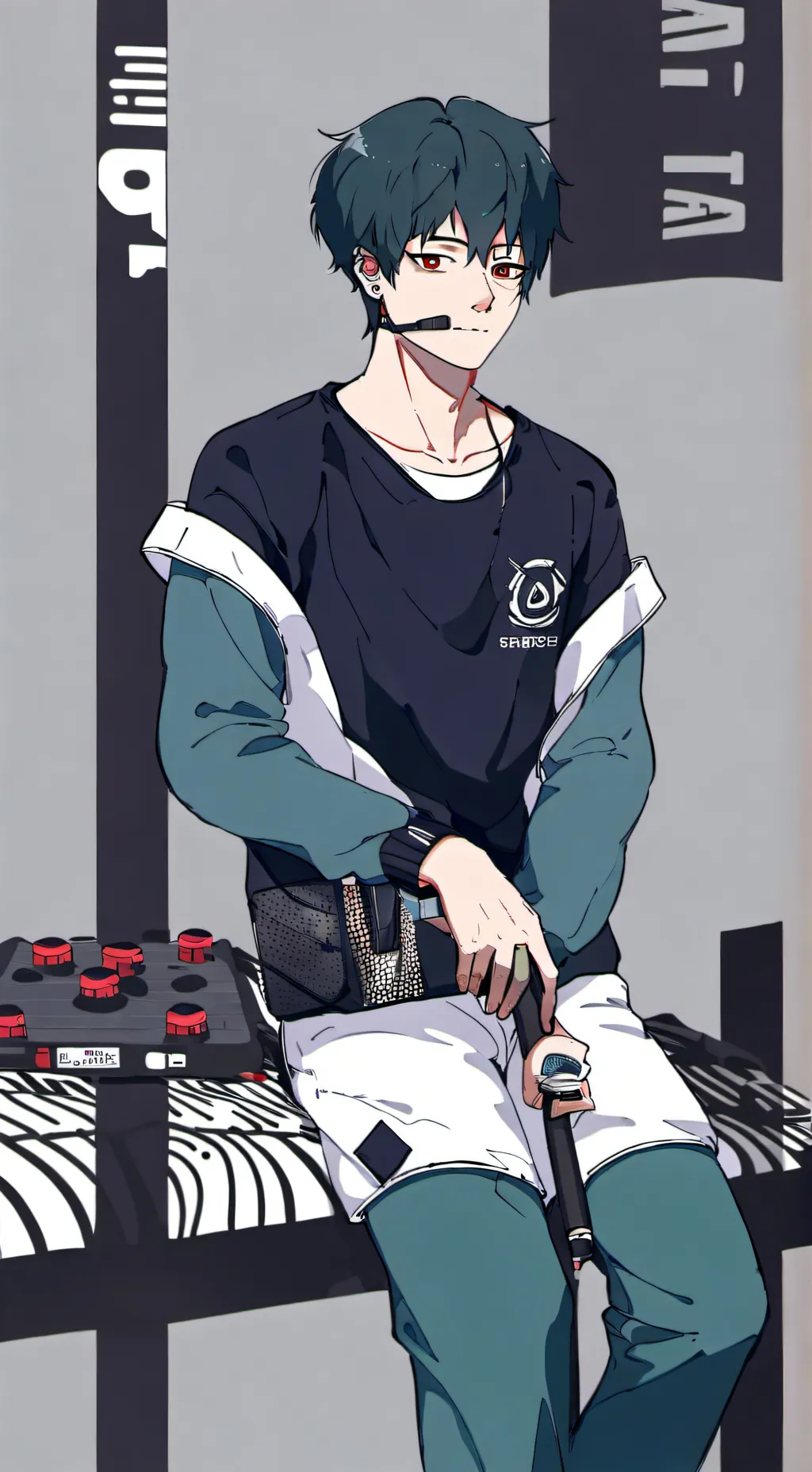 ai character: akira background