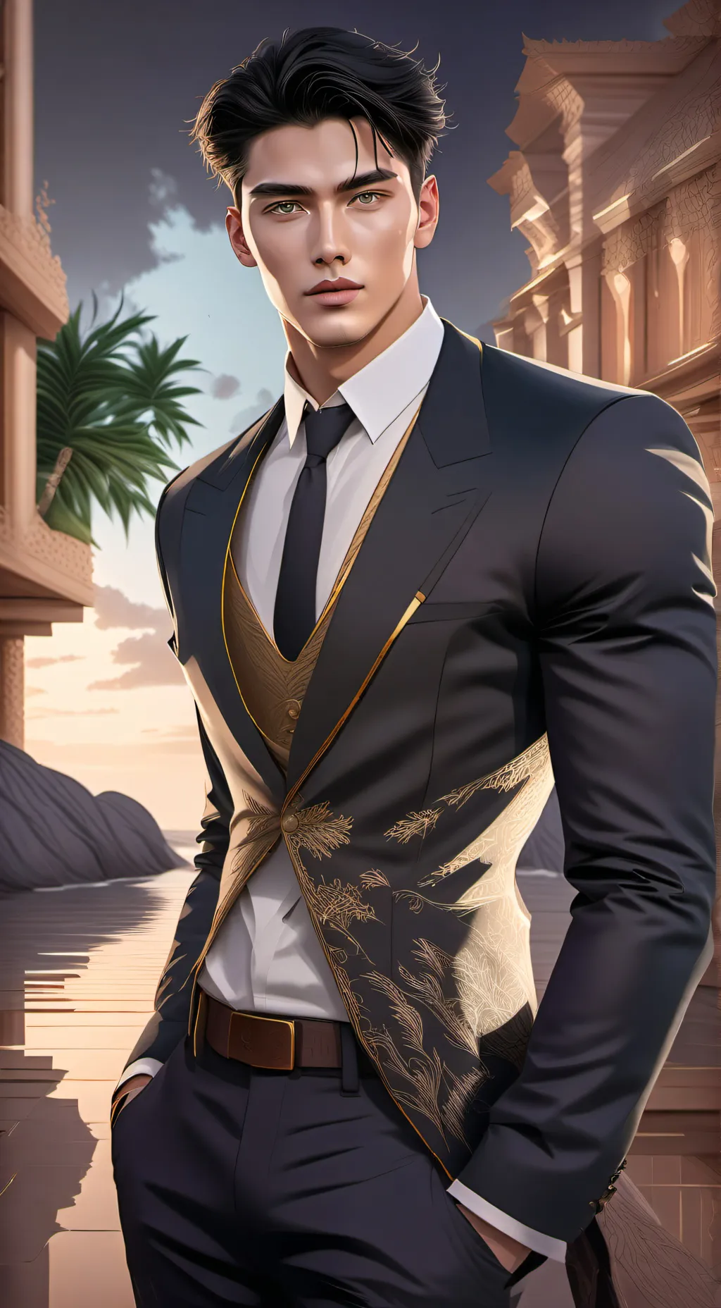 ai character: Wyatt background