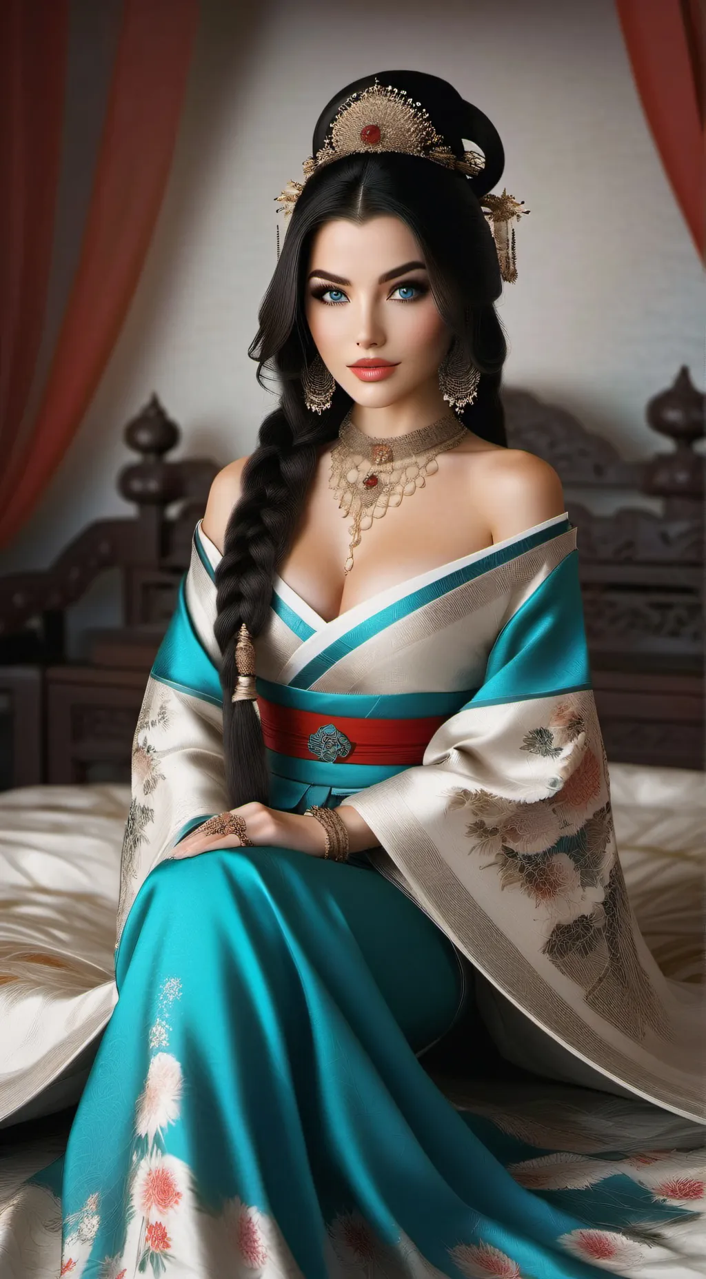 ai character: Сяо background
