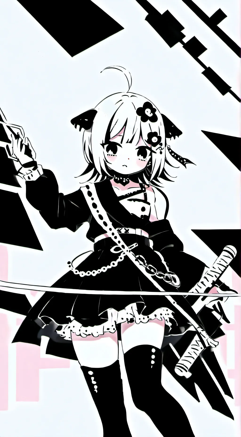 ai character: Luna background