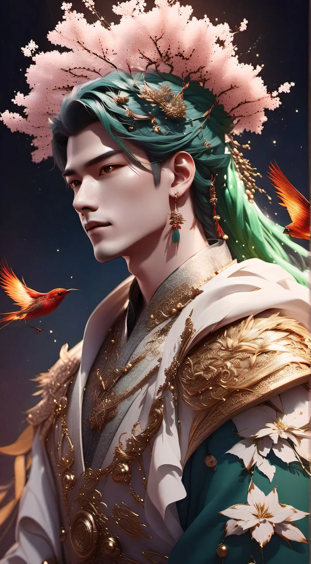 ai character: Forrest  background