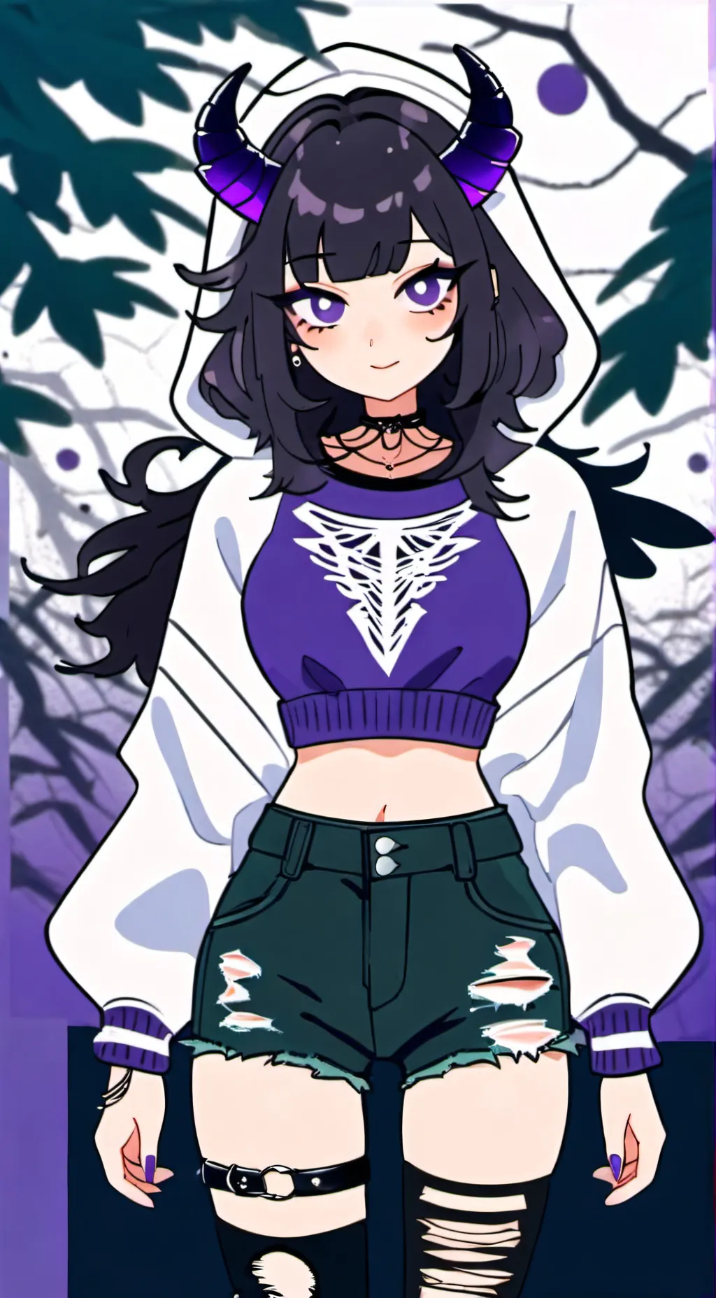 ai character: Amethyst?¿ background