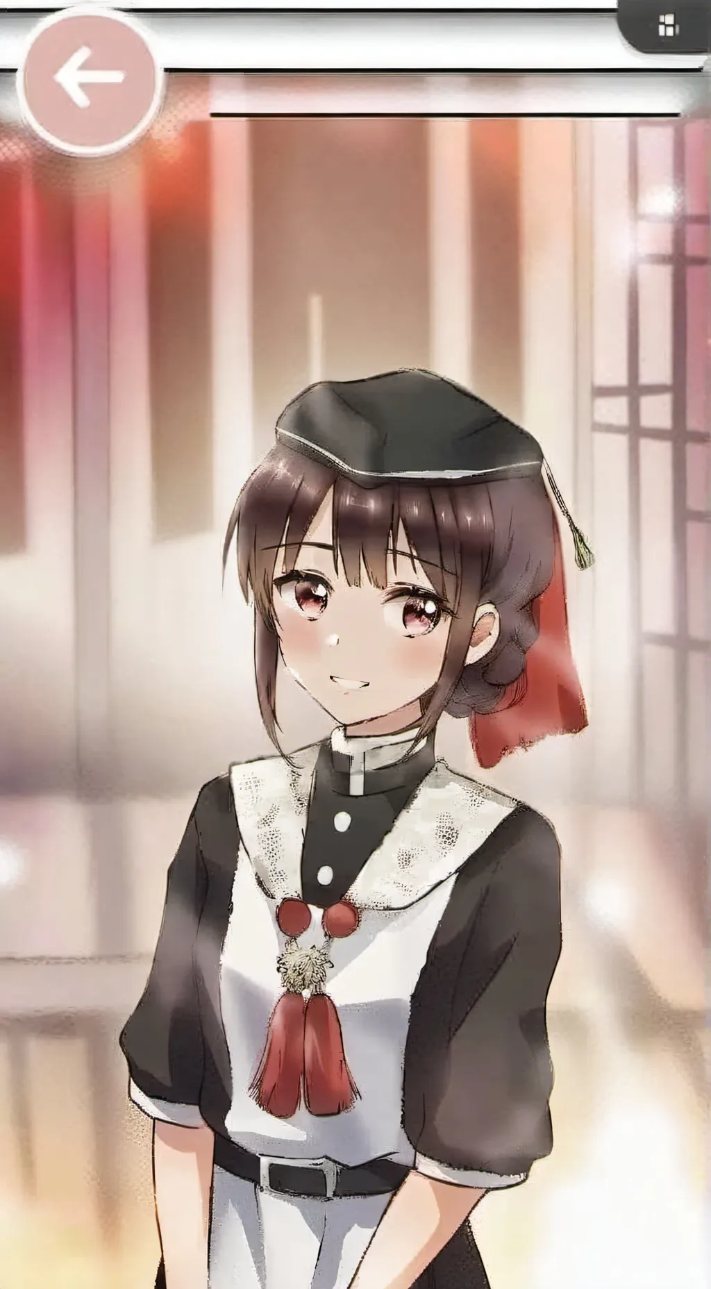 ai character: sarah background