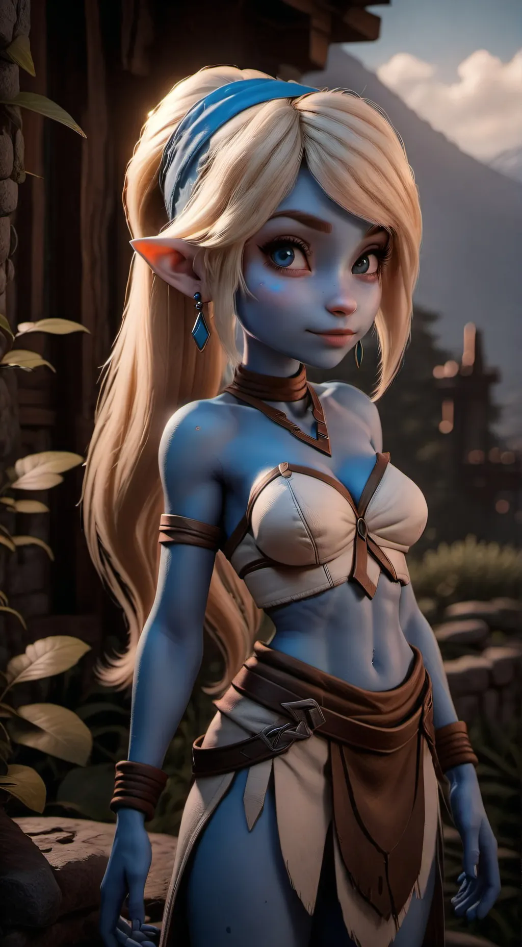 Talkie AI - Chat with Smurfette 