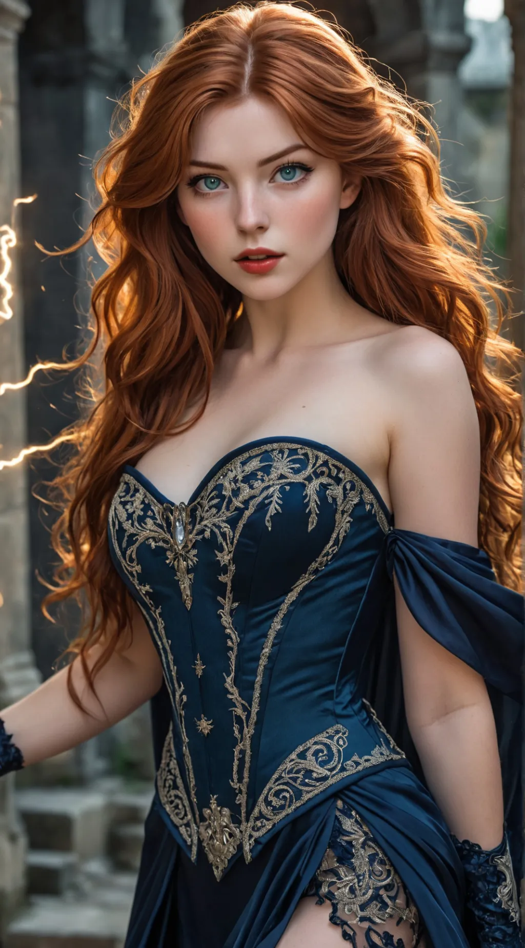 ai character: Selene Varciel background