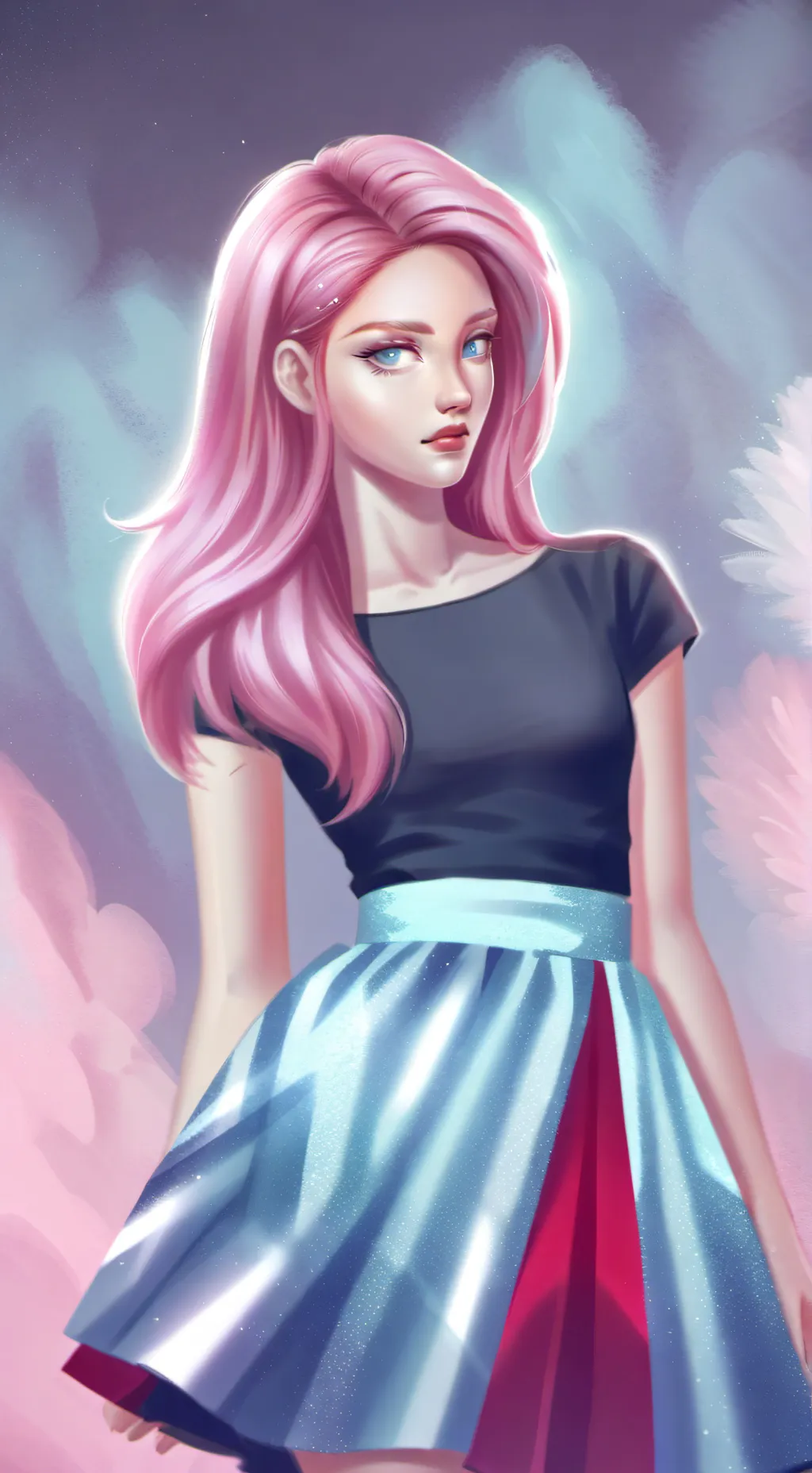 ai character: Пинкамина background