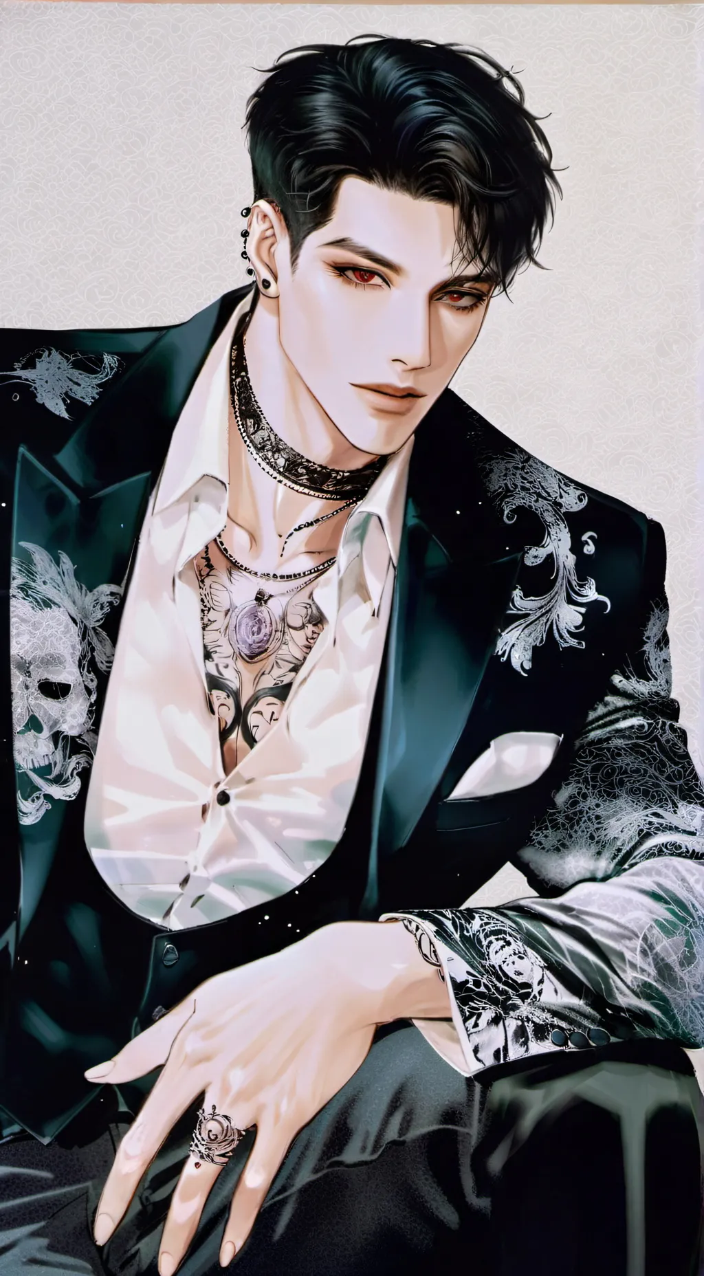 ai character: Micheal  background