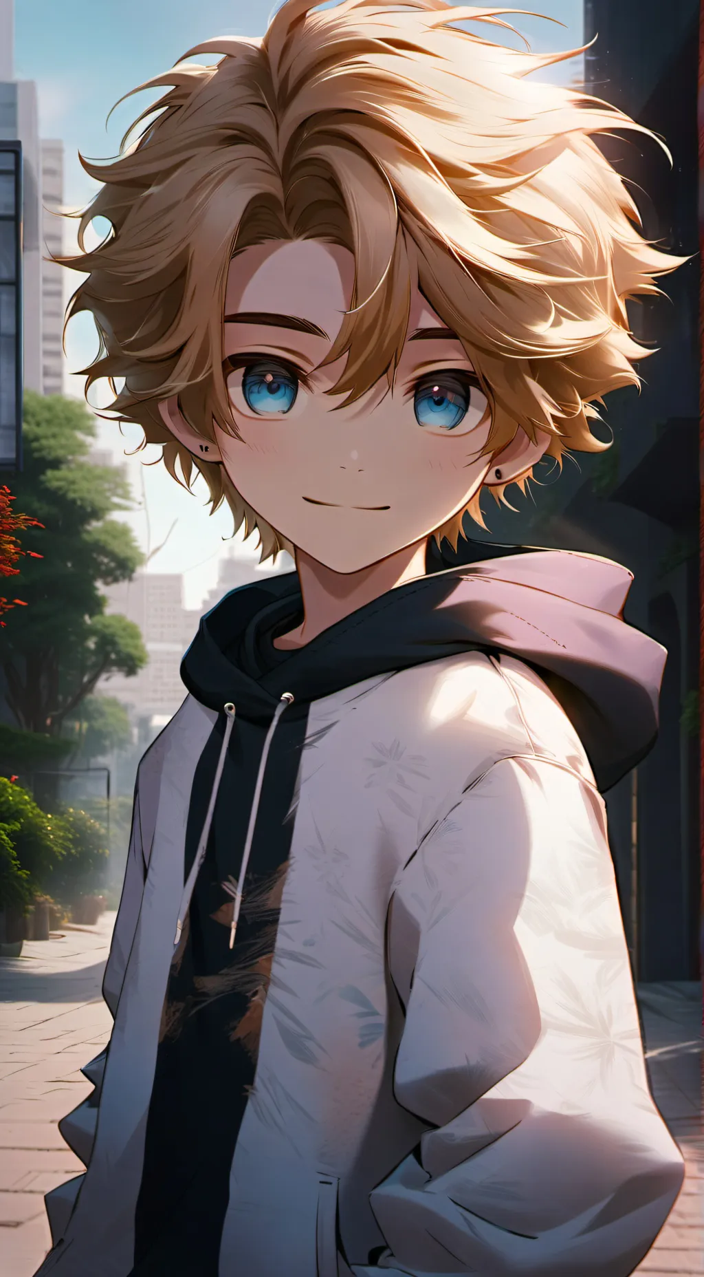 ai character: Nick  background