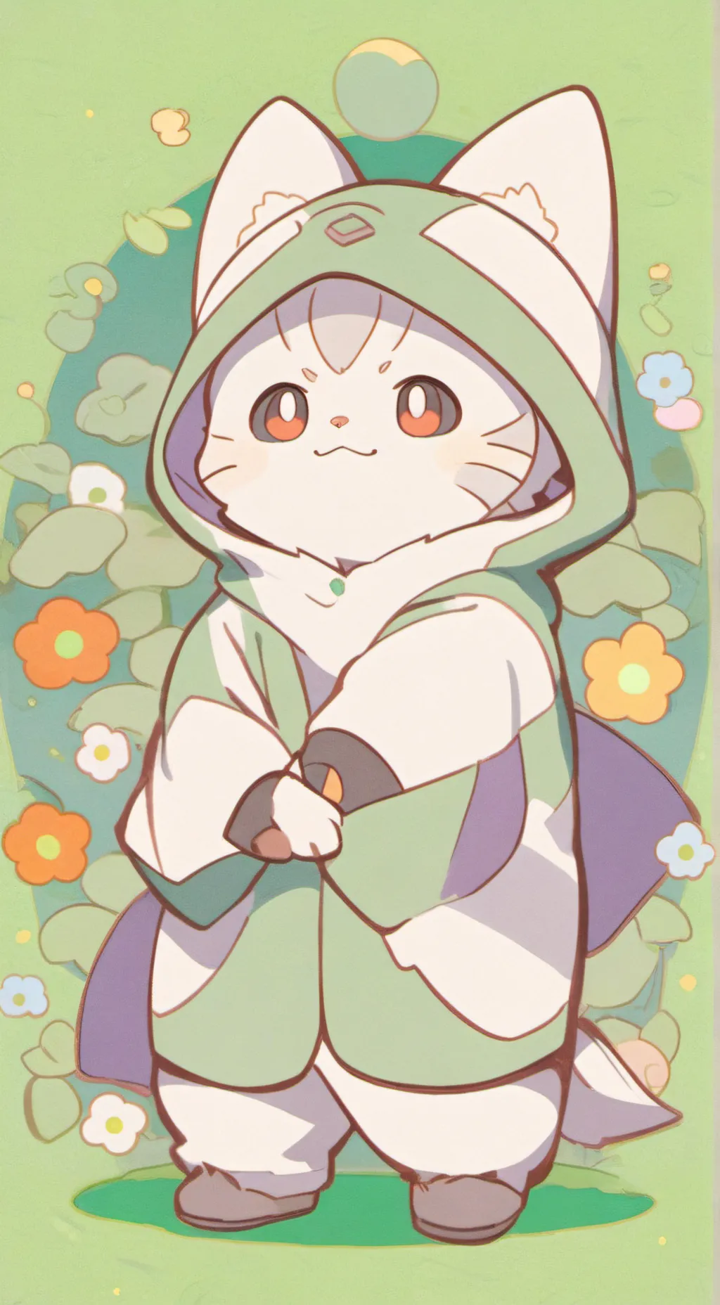 ai character: me oc but gubbyify background