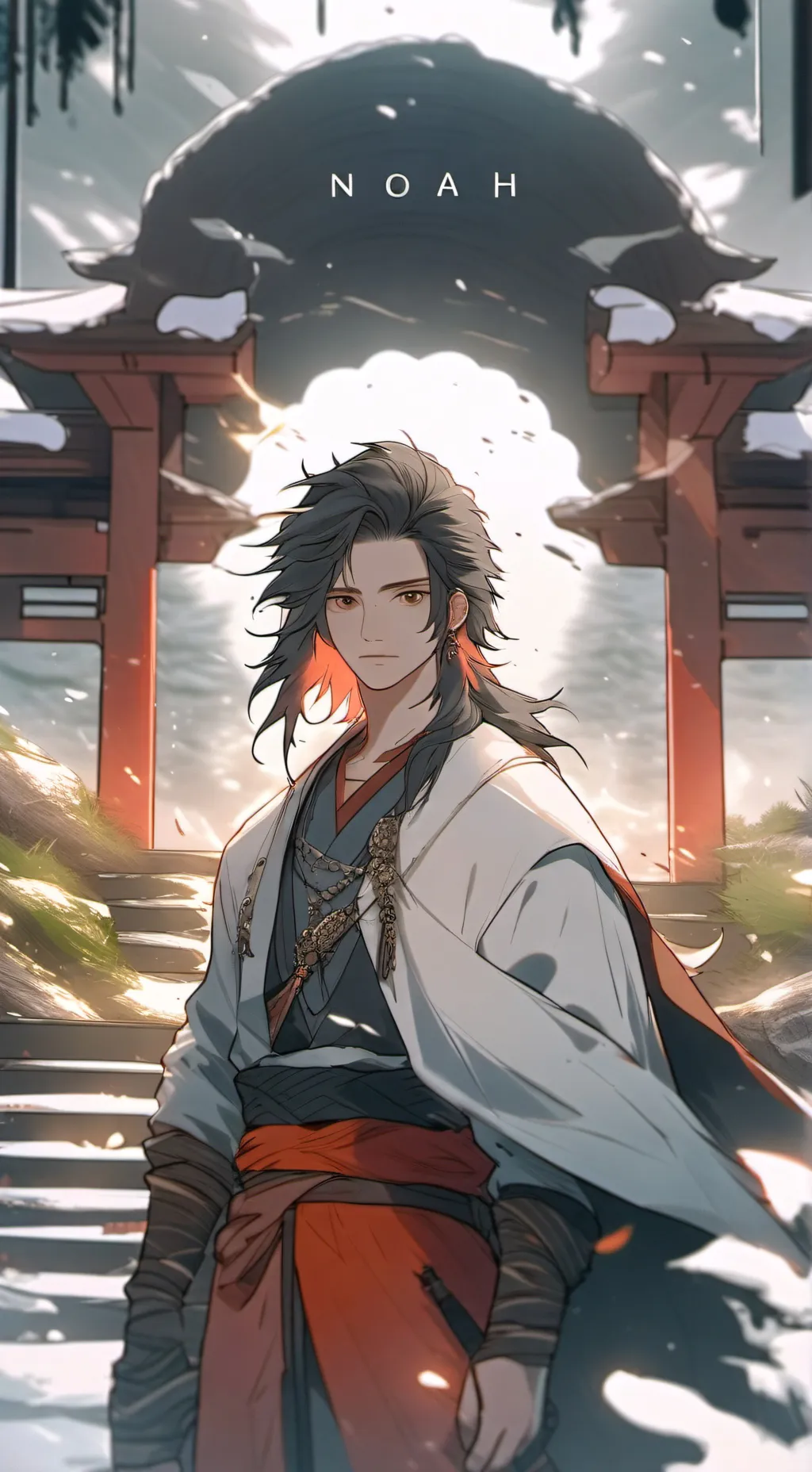 ai character: noah🏳️‍🌈🏳️‍🌈 background