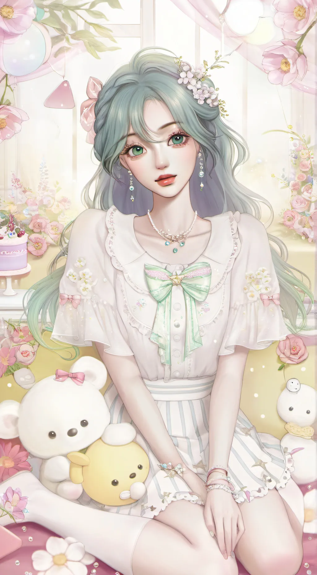 ai character: Alexis  background