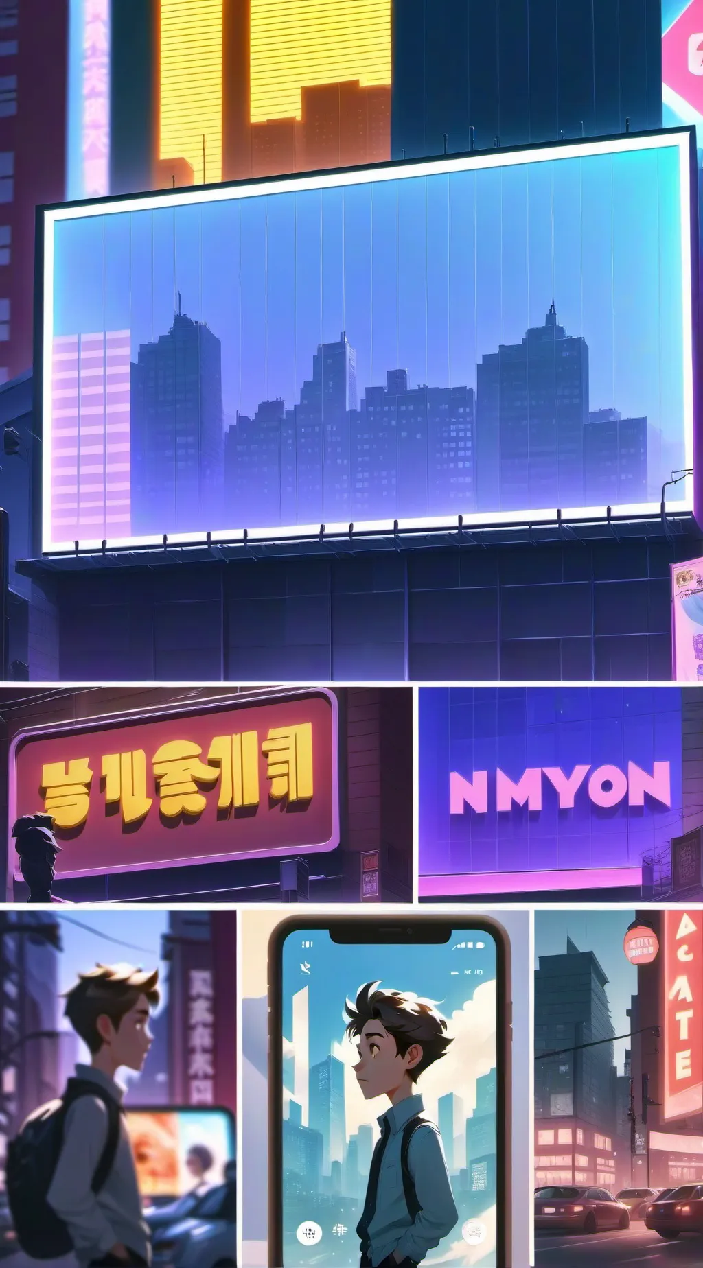 ai character: The Reel Tycoon background