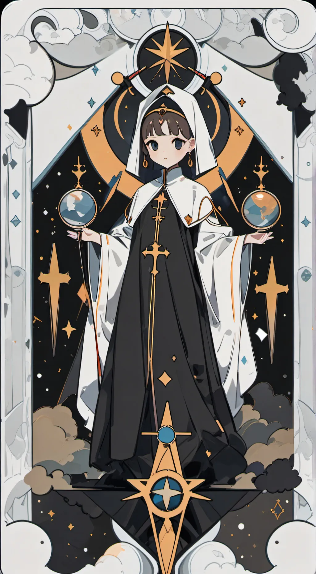 ai character: Мита background