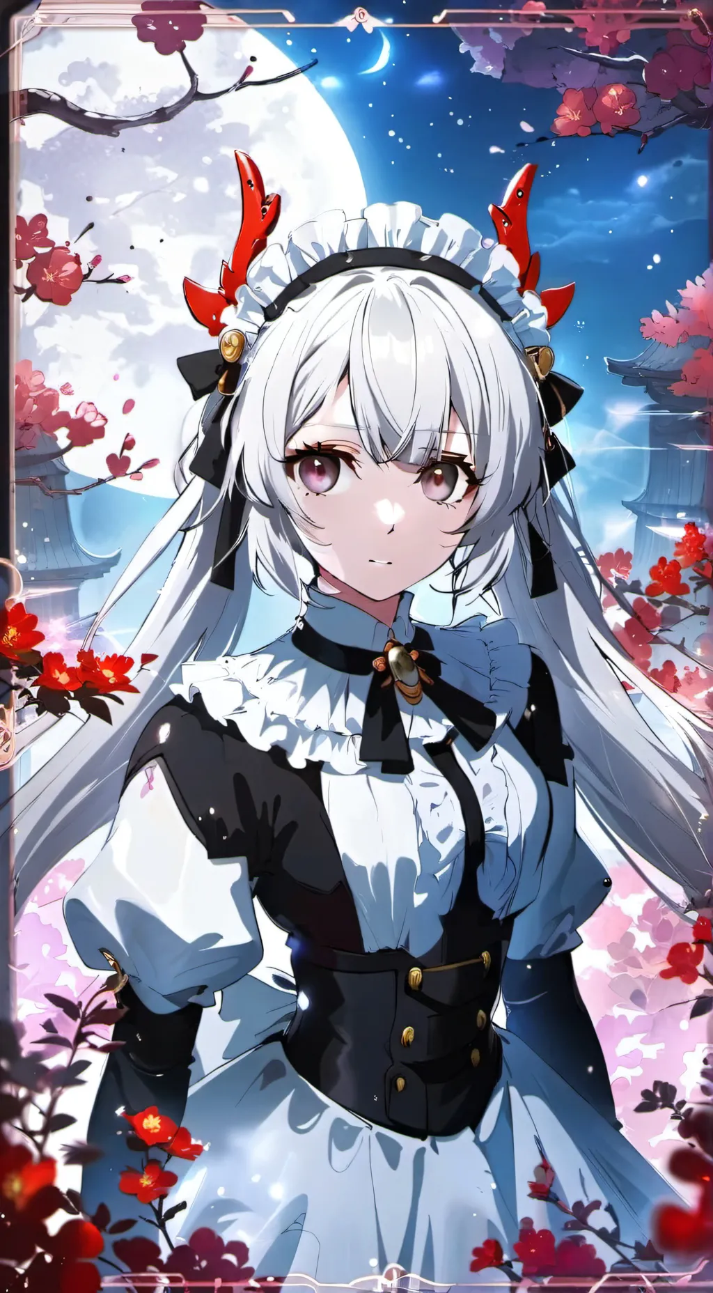 ai character: Luna background