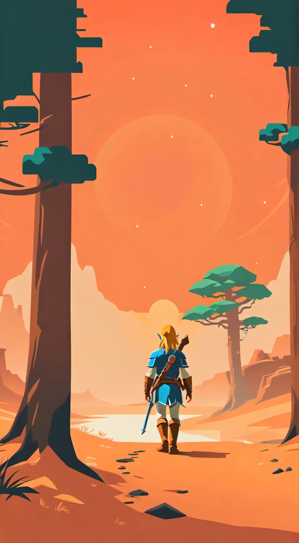ai character: loz new champion  background