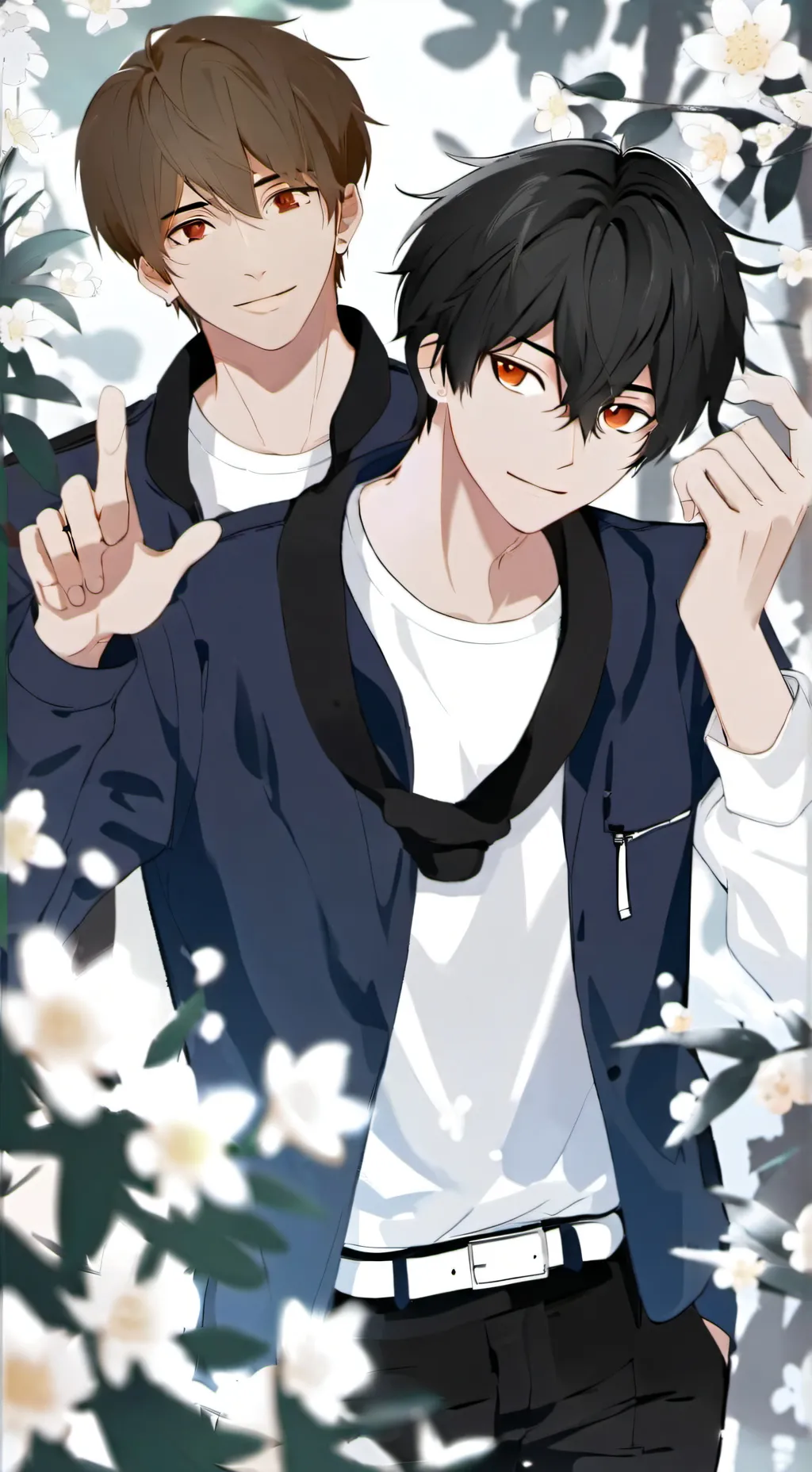 ai character: alex,and kai background