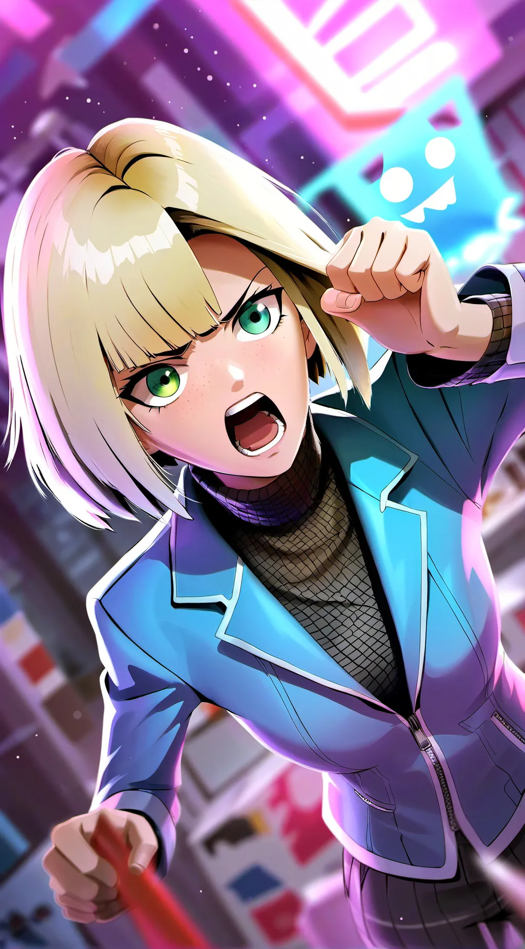 ai character: Rude Karen background