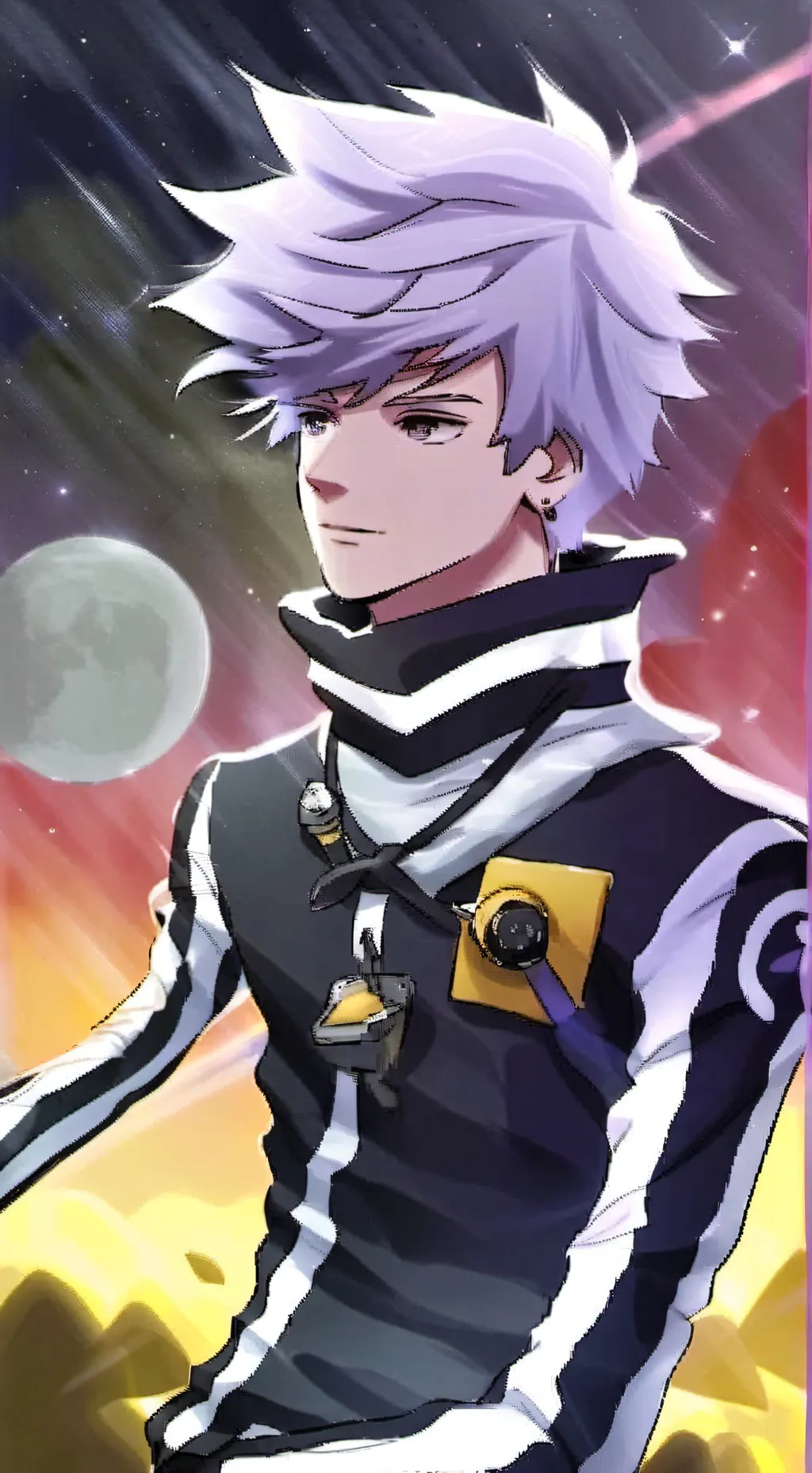 ai character: Mercury  background