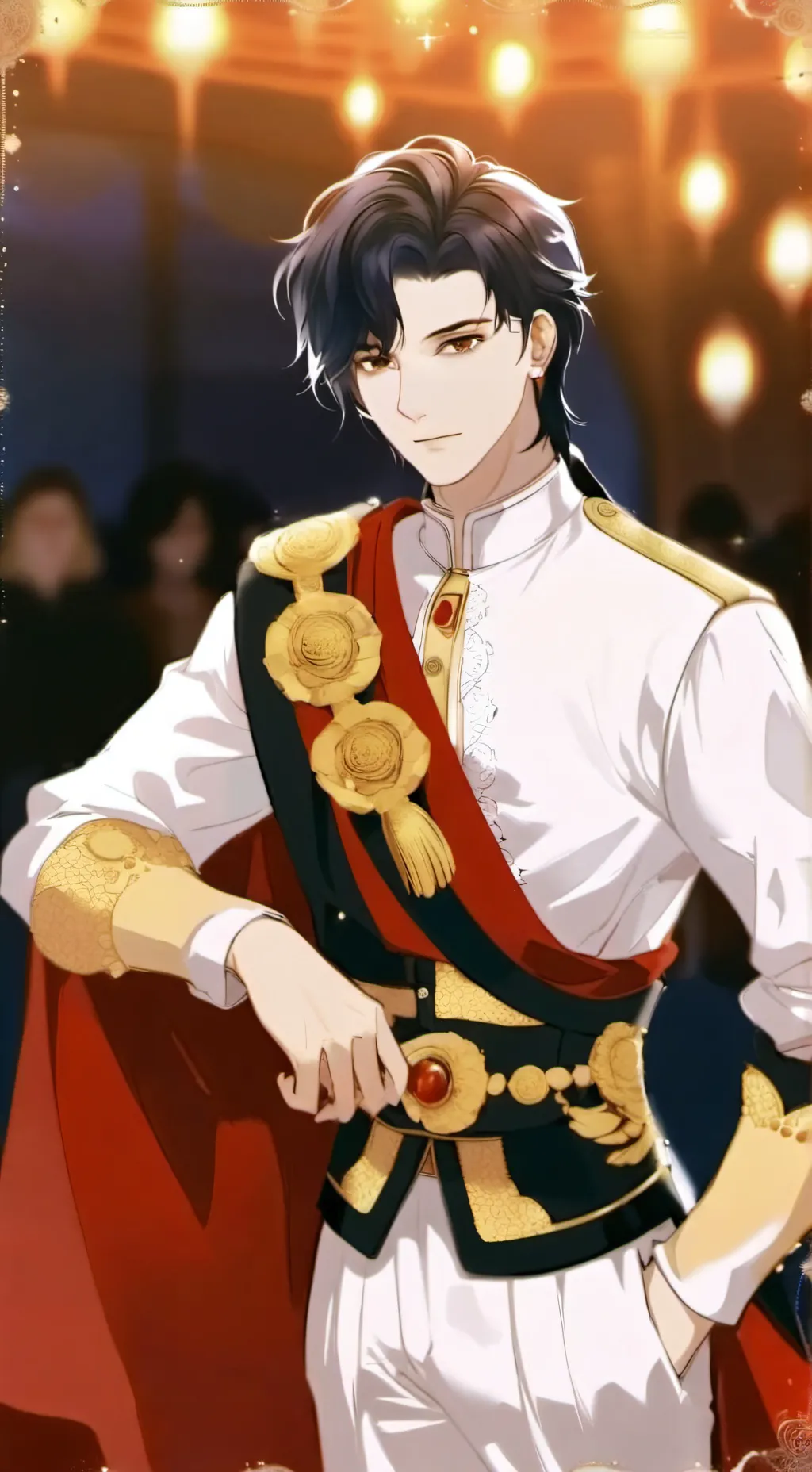 ai character: Кирилл background