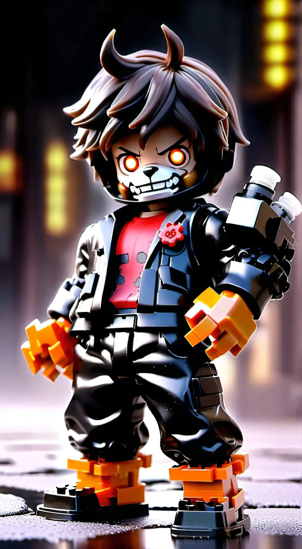 ai character: Lmk But FNAF background