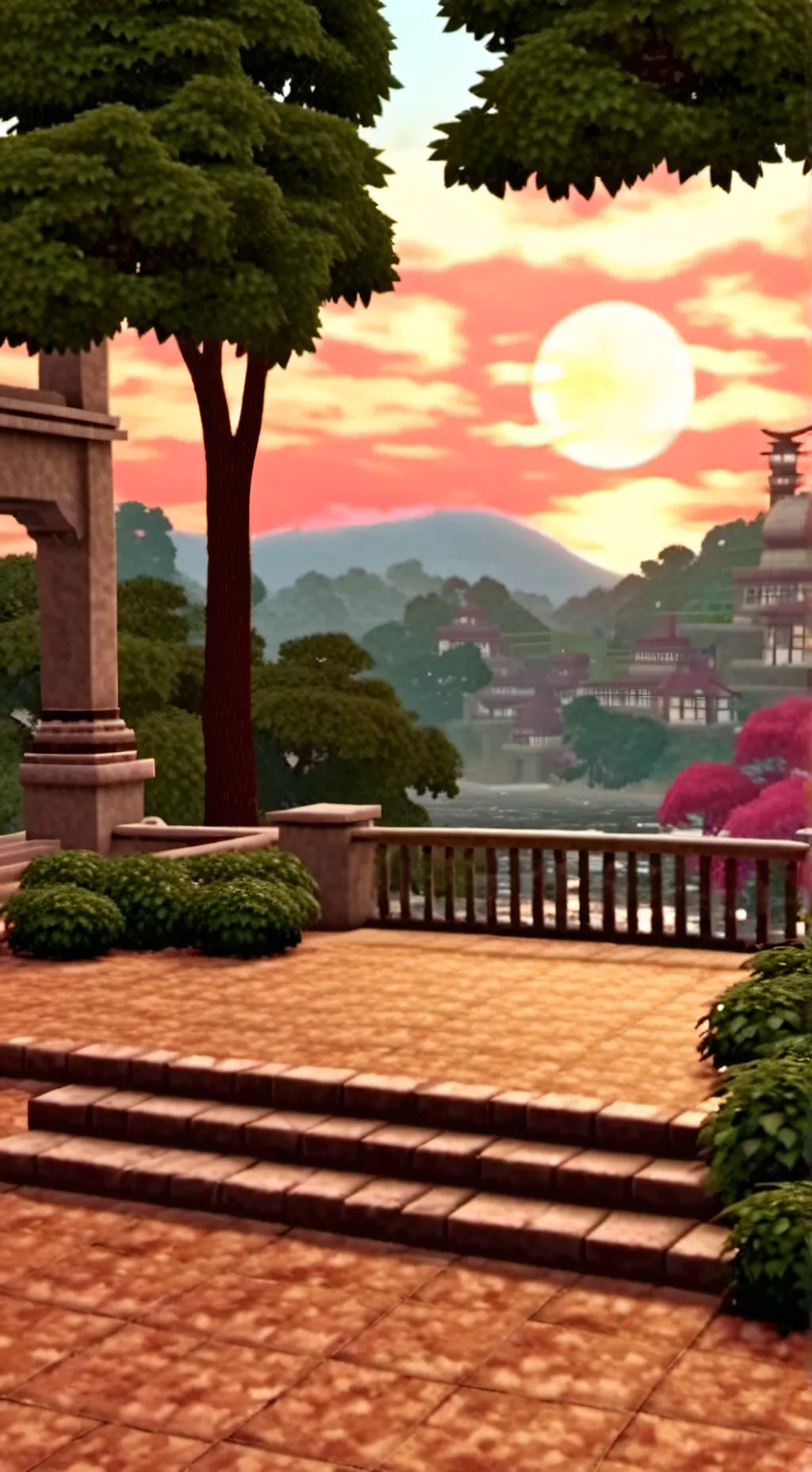 ai character: kny background