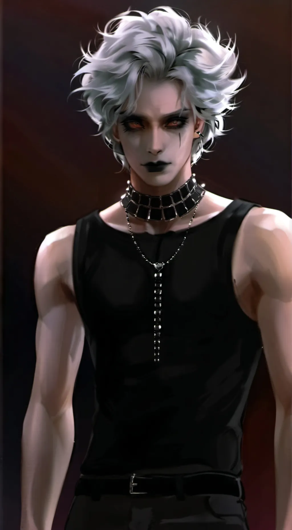 ai character: Nathan 🖤💀⛓️ background