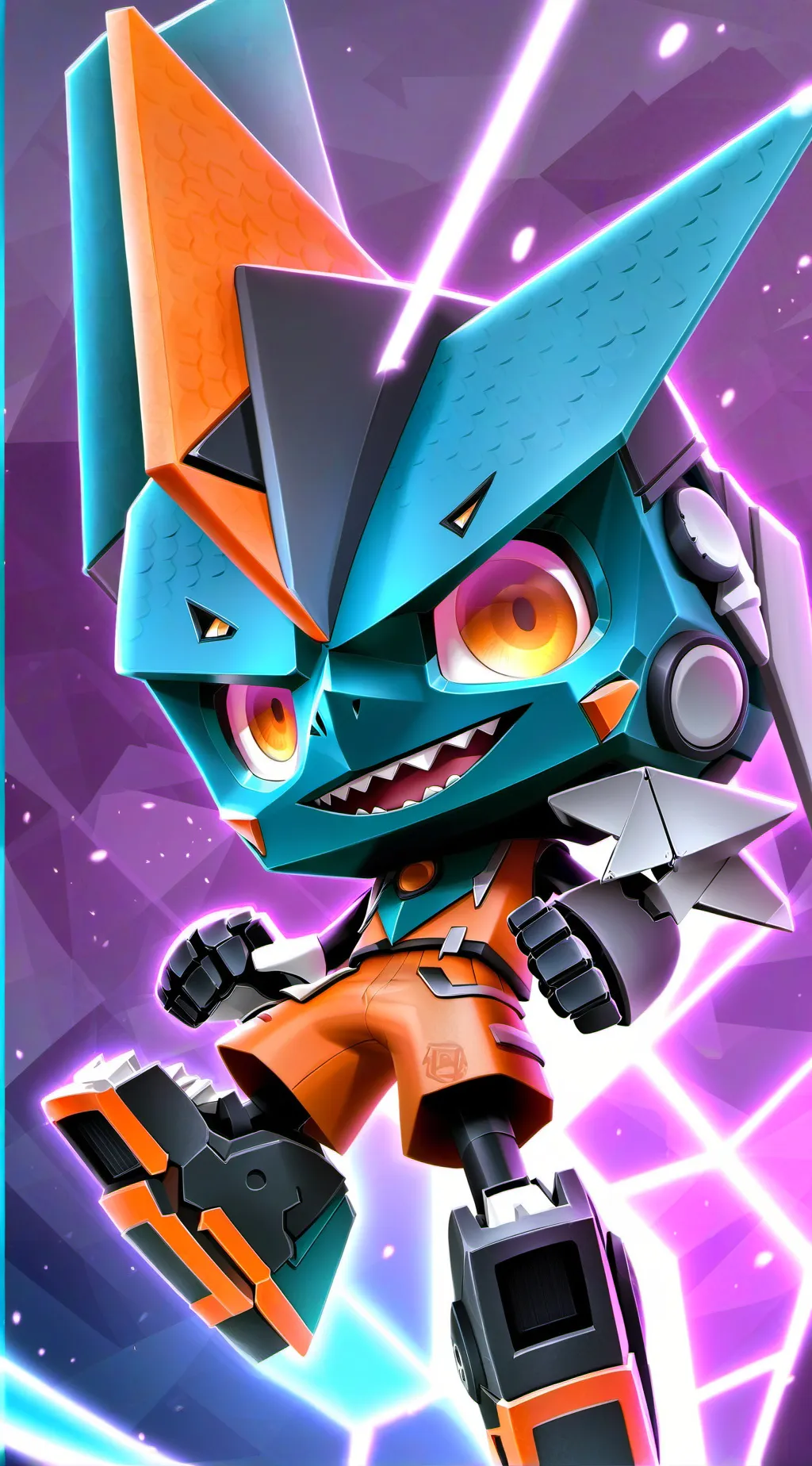 ai character: Robot Maicol 👹 background