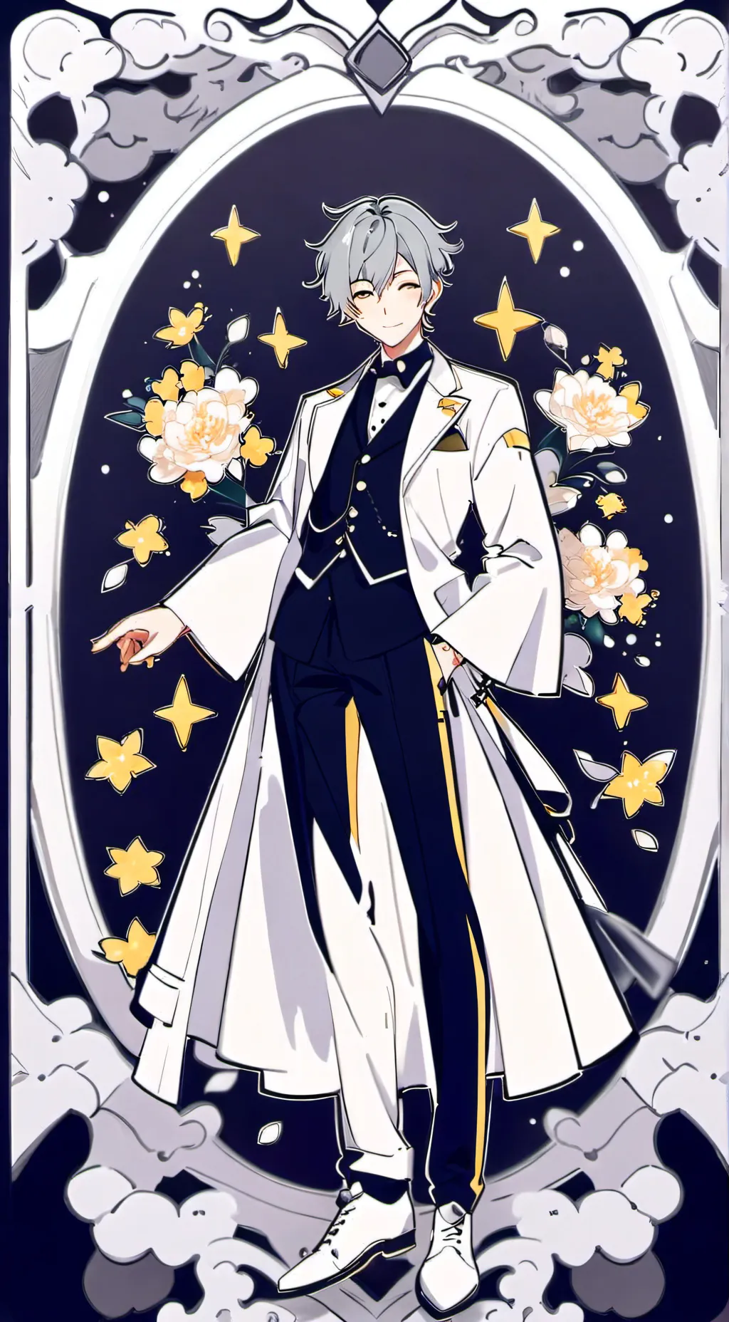 ai character: ~AREN MHA~ background