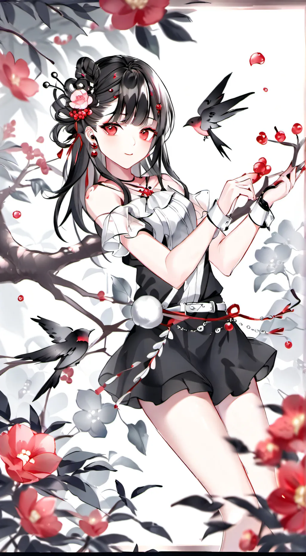 ai character: 100 connectors! background