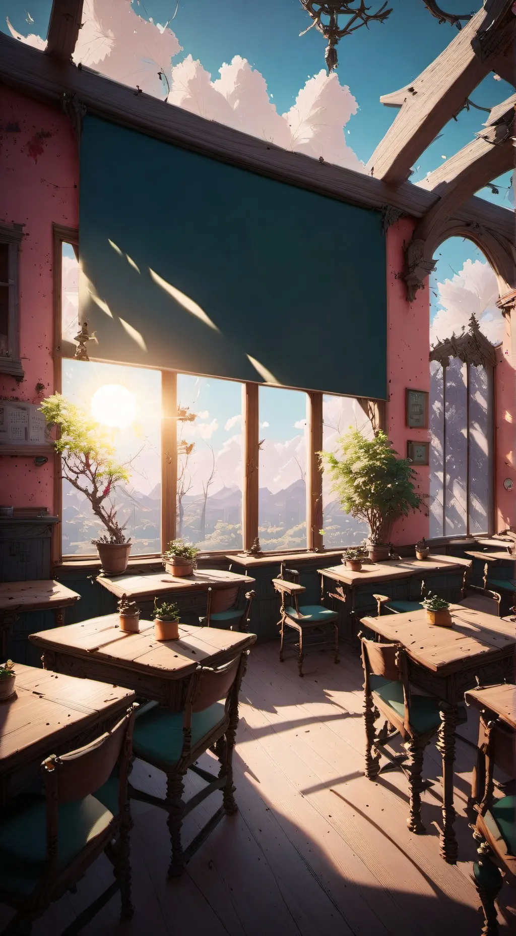 ai character: superpower school background