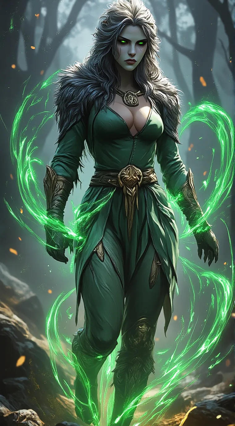 ai character: Zara Wells background