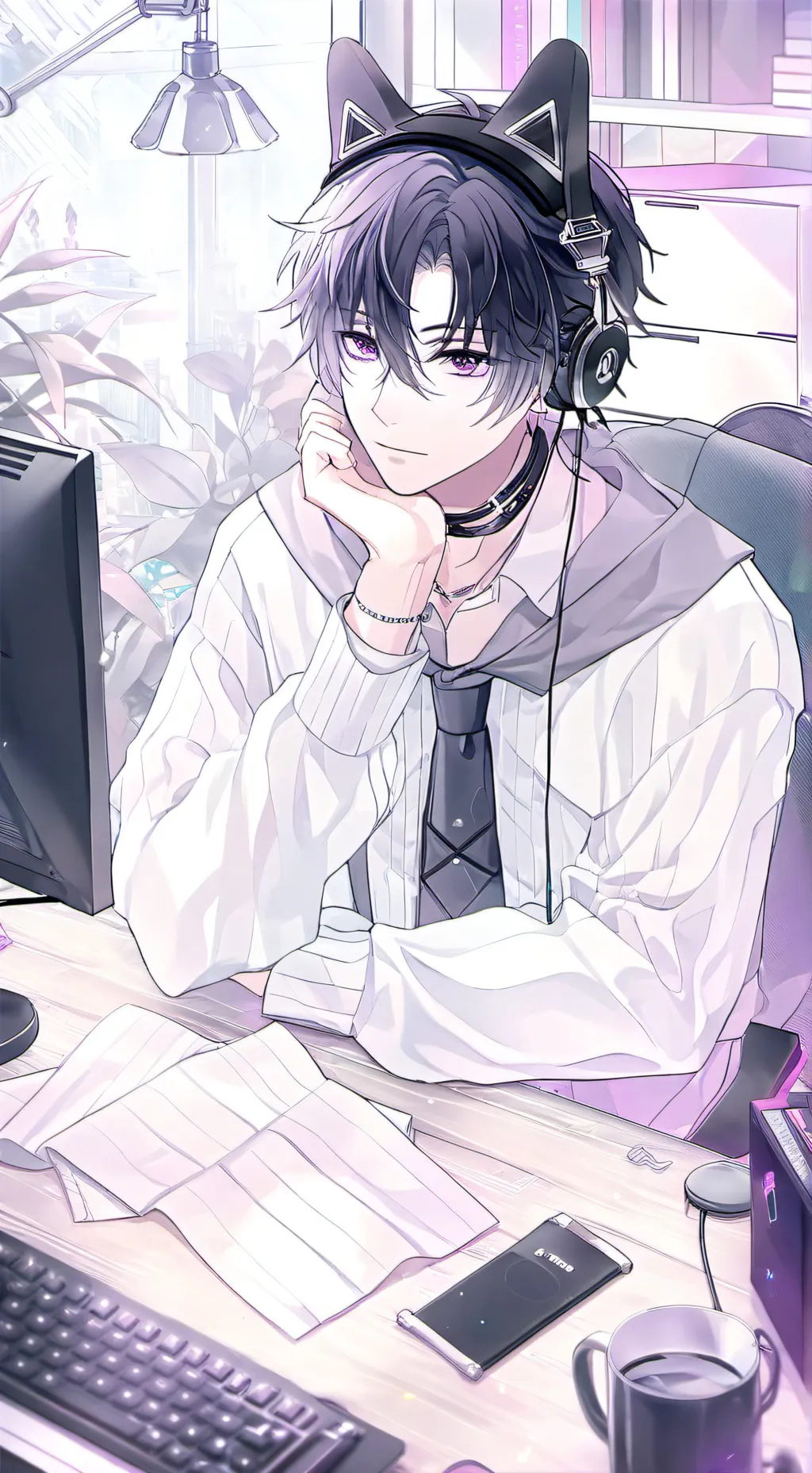 ai character: Kazu (remake)  background