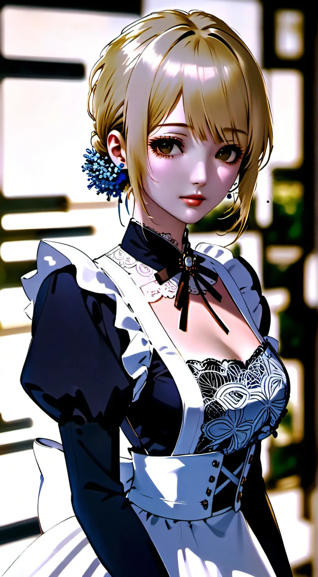 ai character: Fleur background