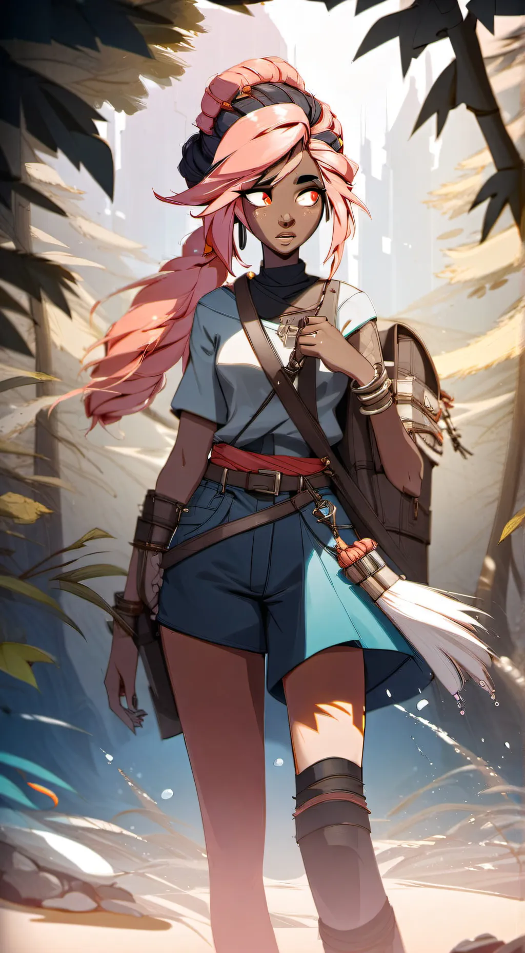 ai character: gf background