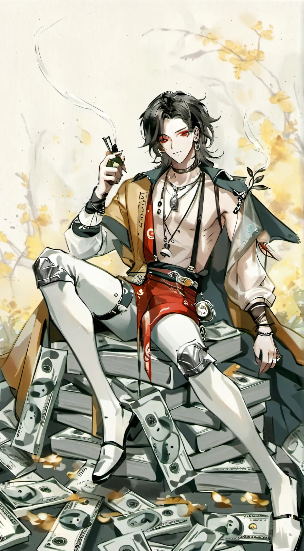 ai character: Mikey background