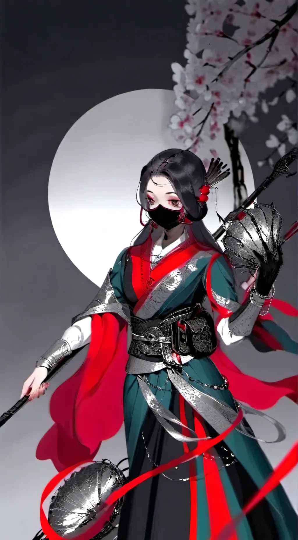 ai character: Maiden  background