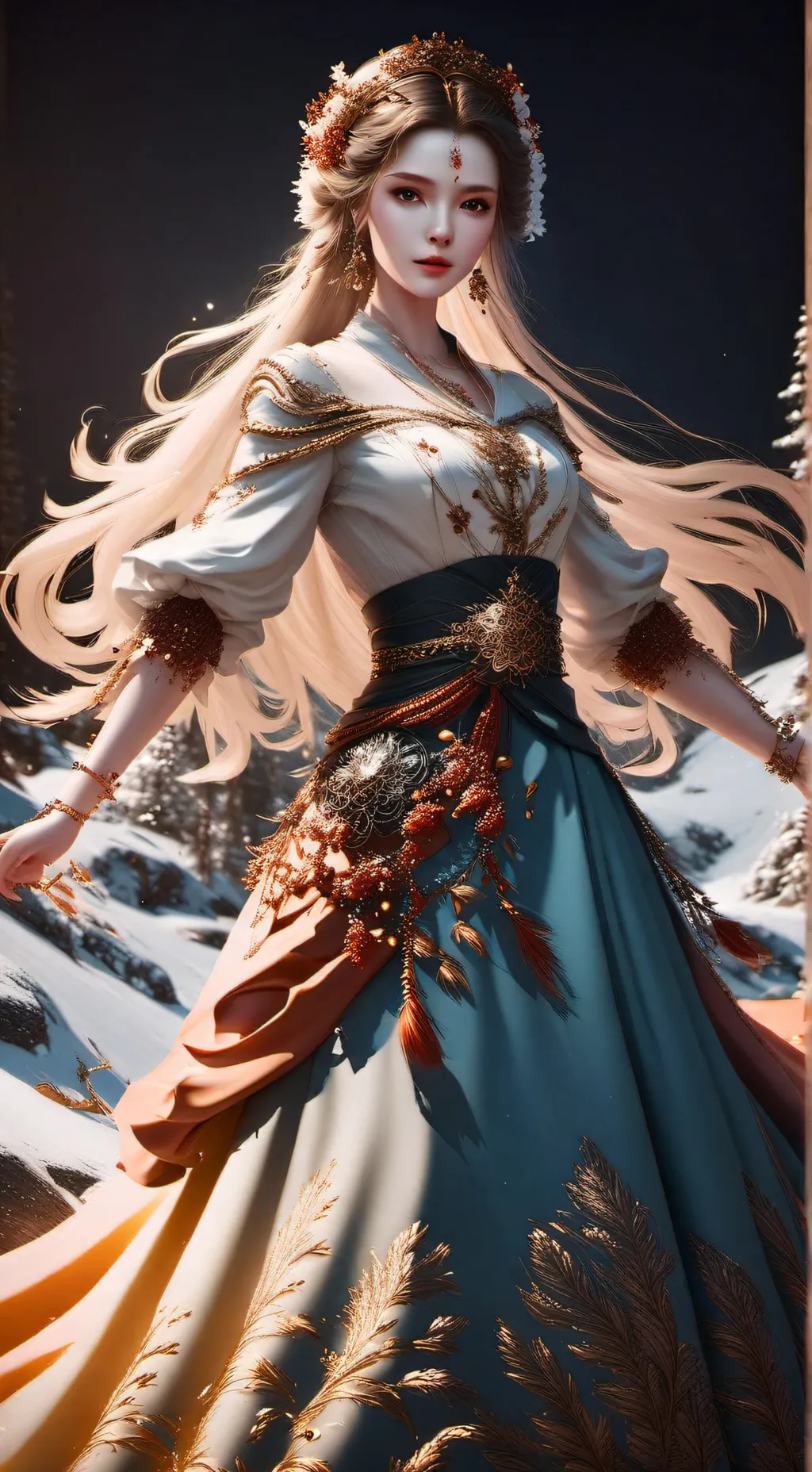 ai character: Мика background