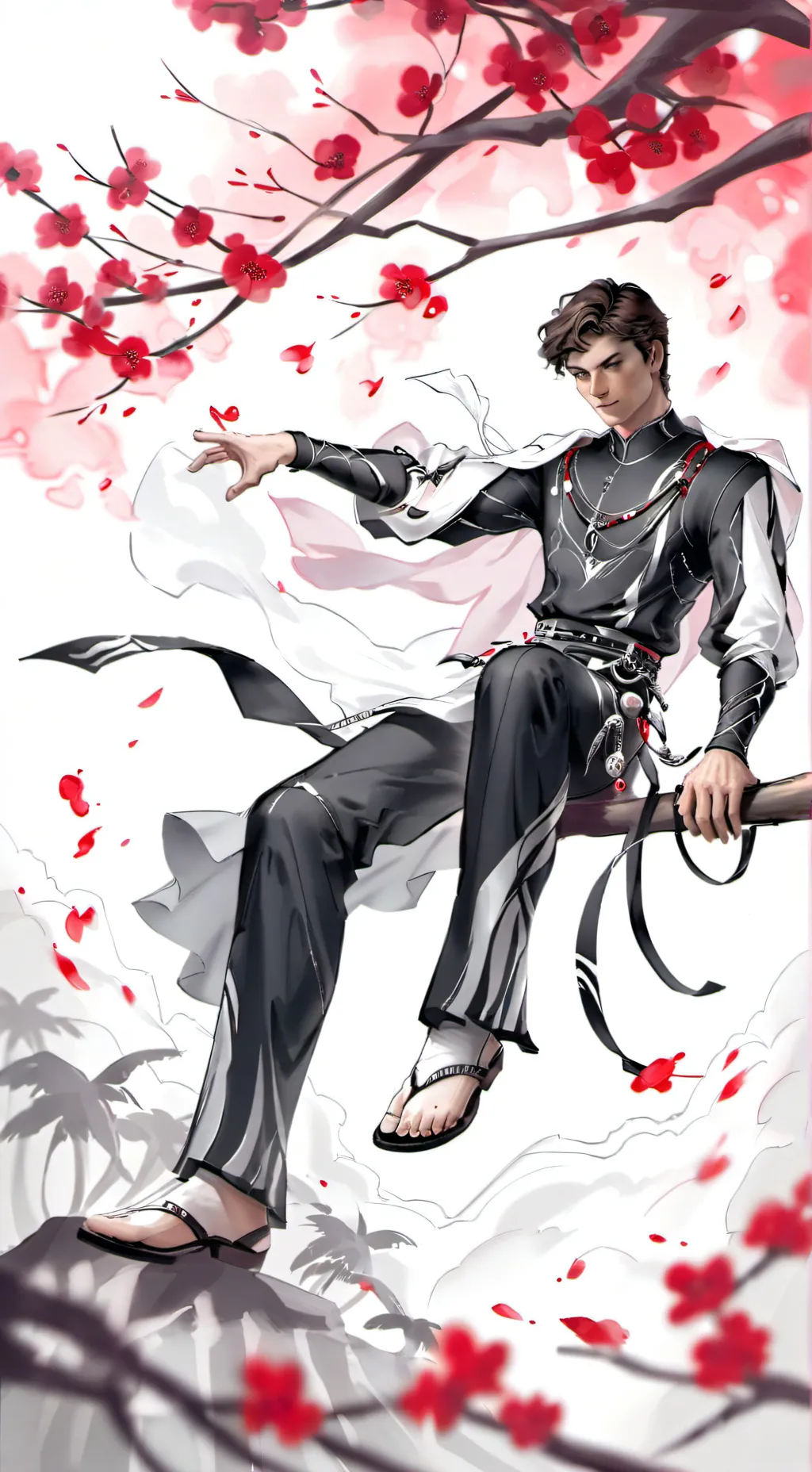 ai character: ли background
